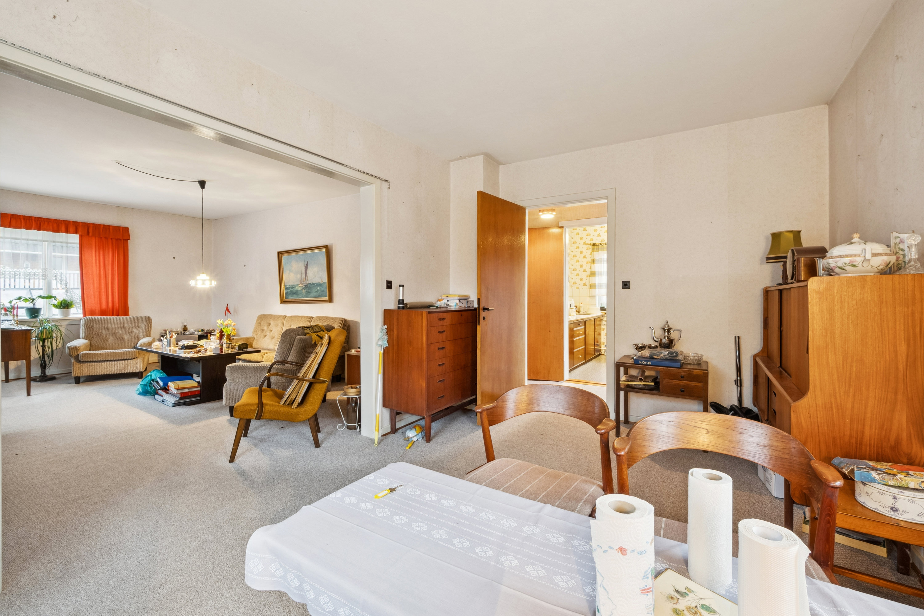 Fremhævet stue billede i fuldskærmstilstand. Billede af Hvitfeltsgade 31, 7800 Skive