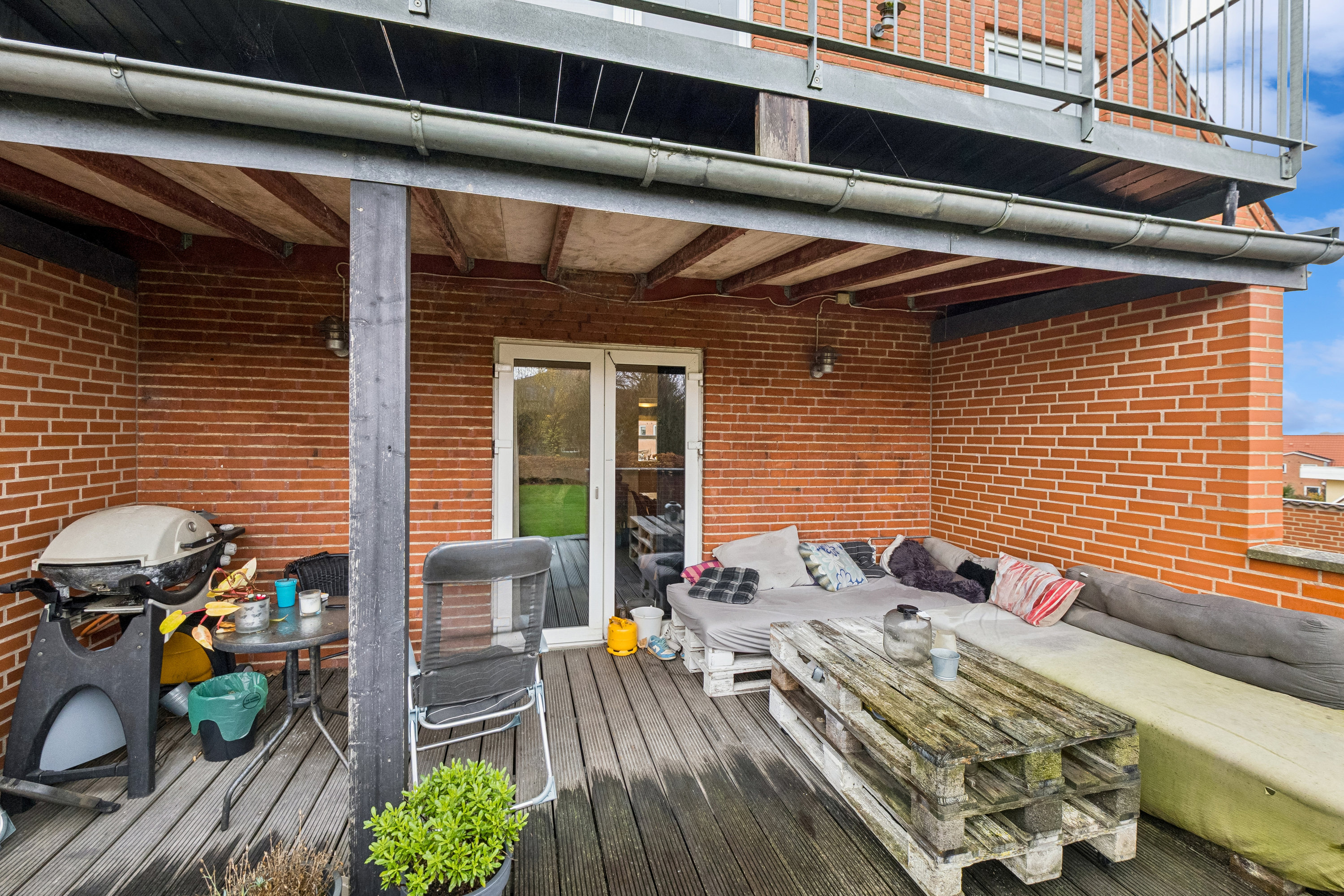 Fremhævet terrasse billede i fuldskærmstilstand. Billede af Vestervang 33, 7800 Skive