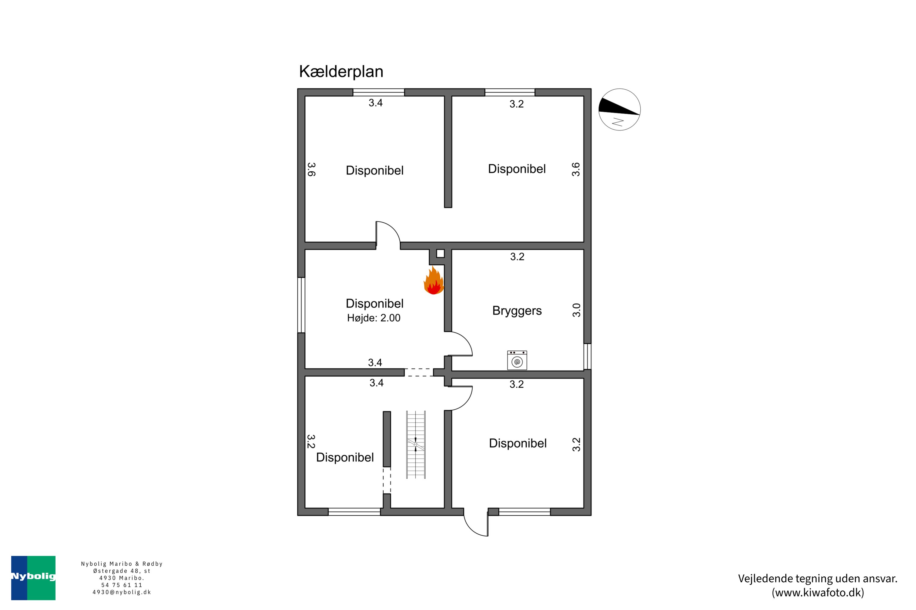 Plantegninger billede af Konemadevej 19, 4942 Askø