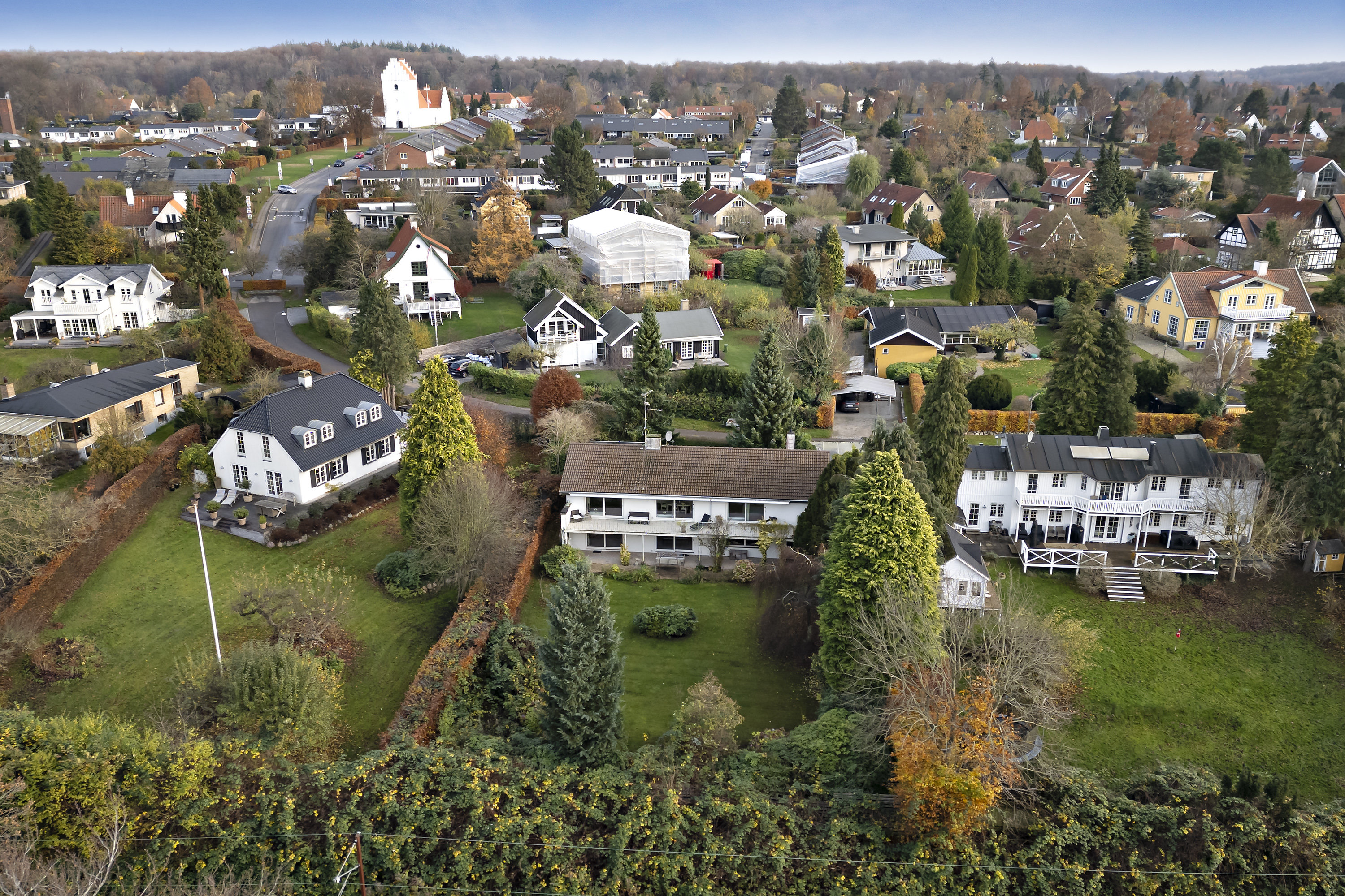 Fremhævet område billede i fuldskærmstilstand. Billede af Birkebakken 31, 2840 Holte