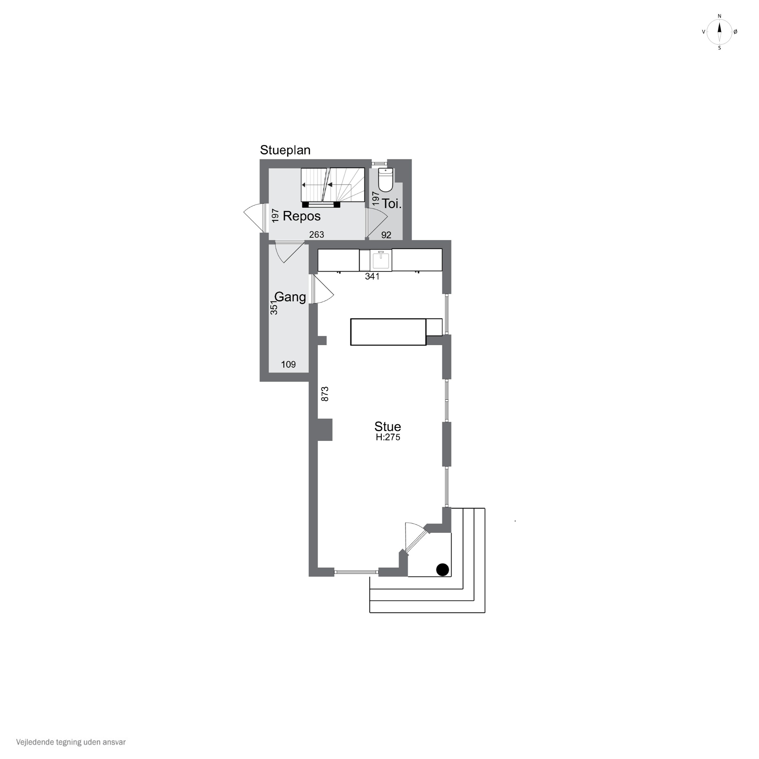 Plantegninger billede af Nordre Strandvej 322A, 3100 Hornbæk
