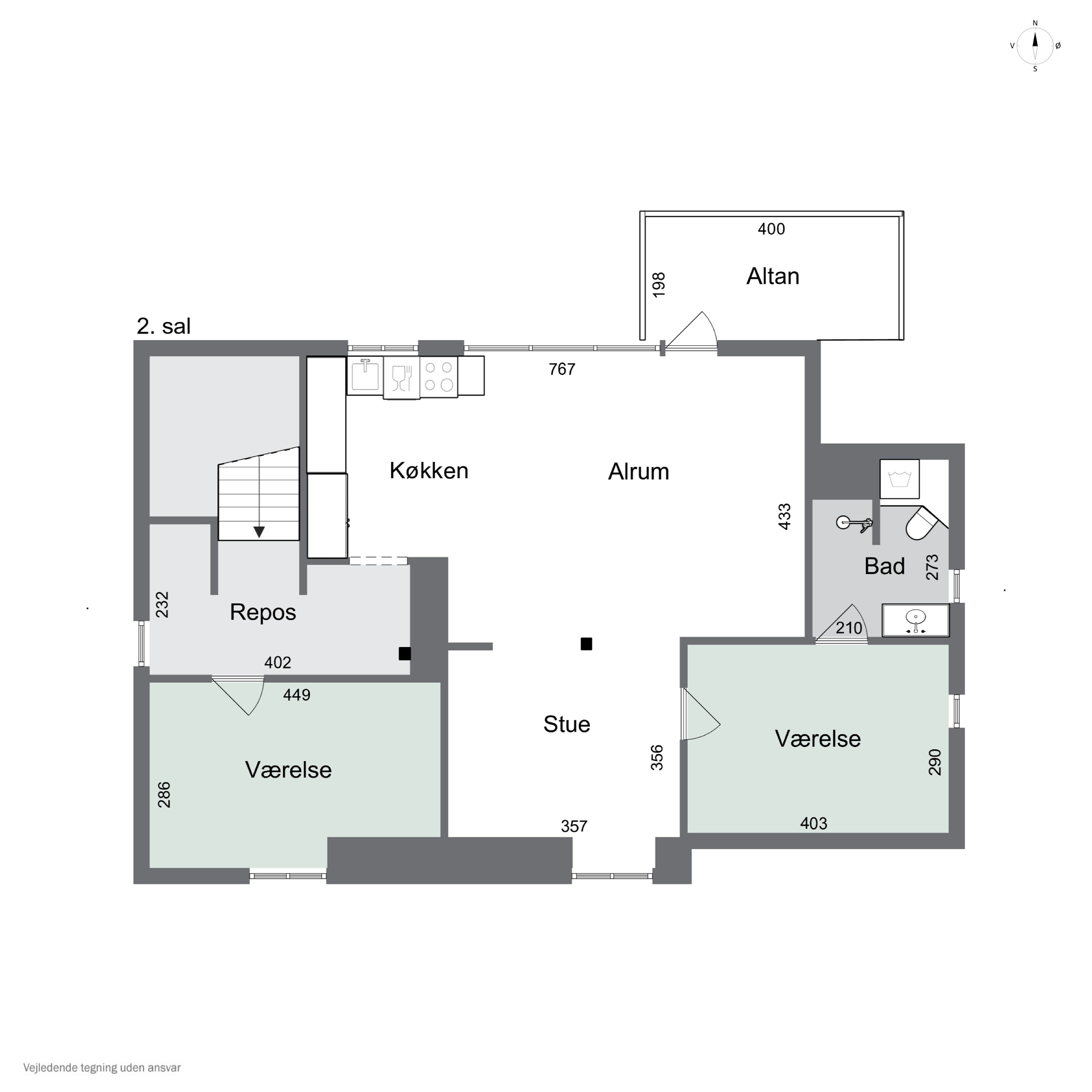 Plantegninger billede af Nordre Strandvej 322A, 3100 Hornbæk