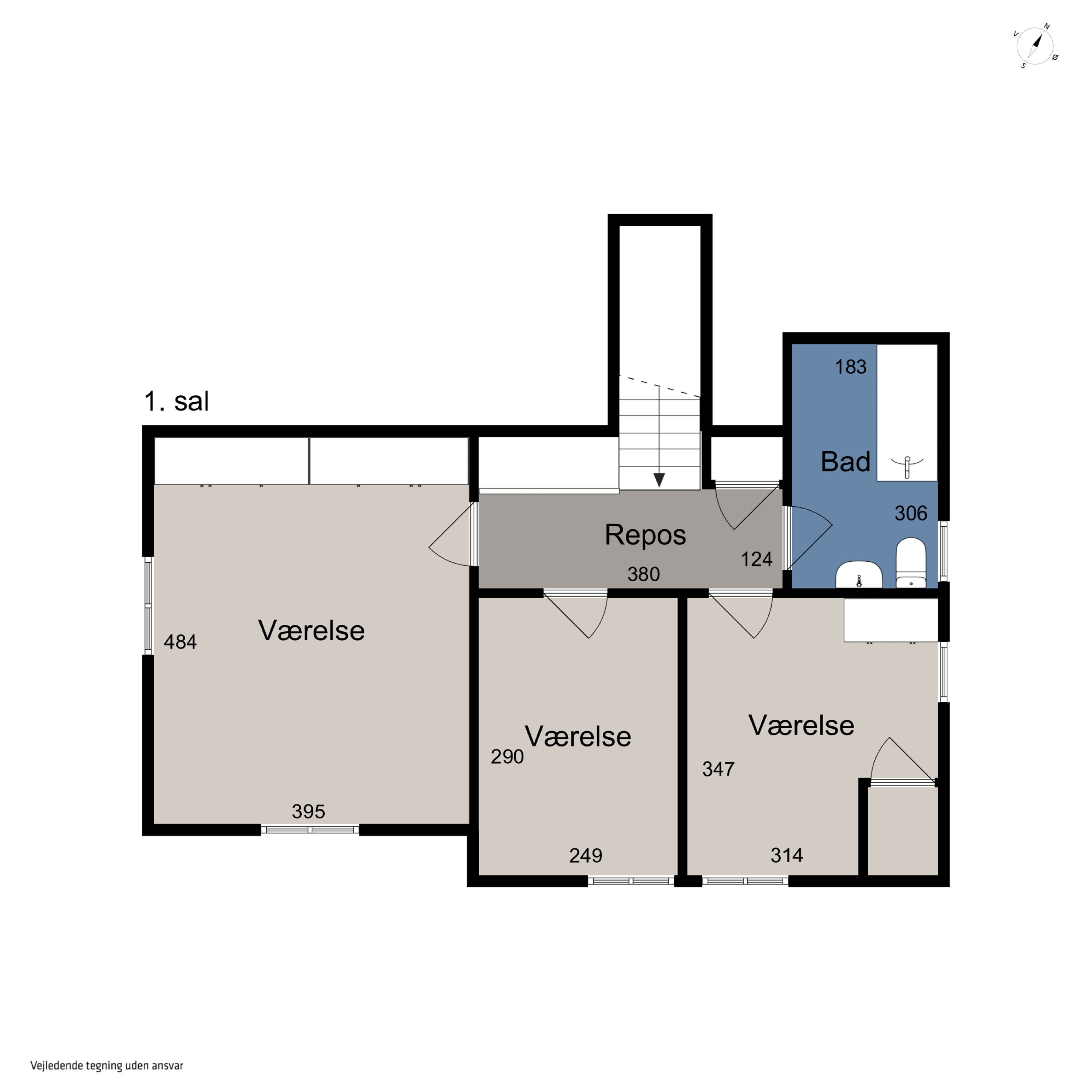 Plantegninger billede af Valbyvej 11, 8000 Aarhus C