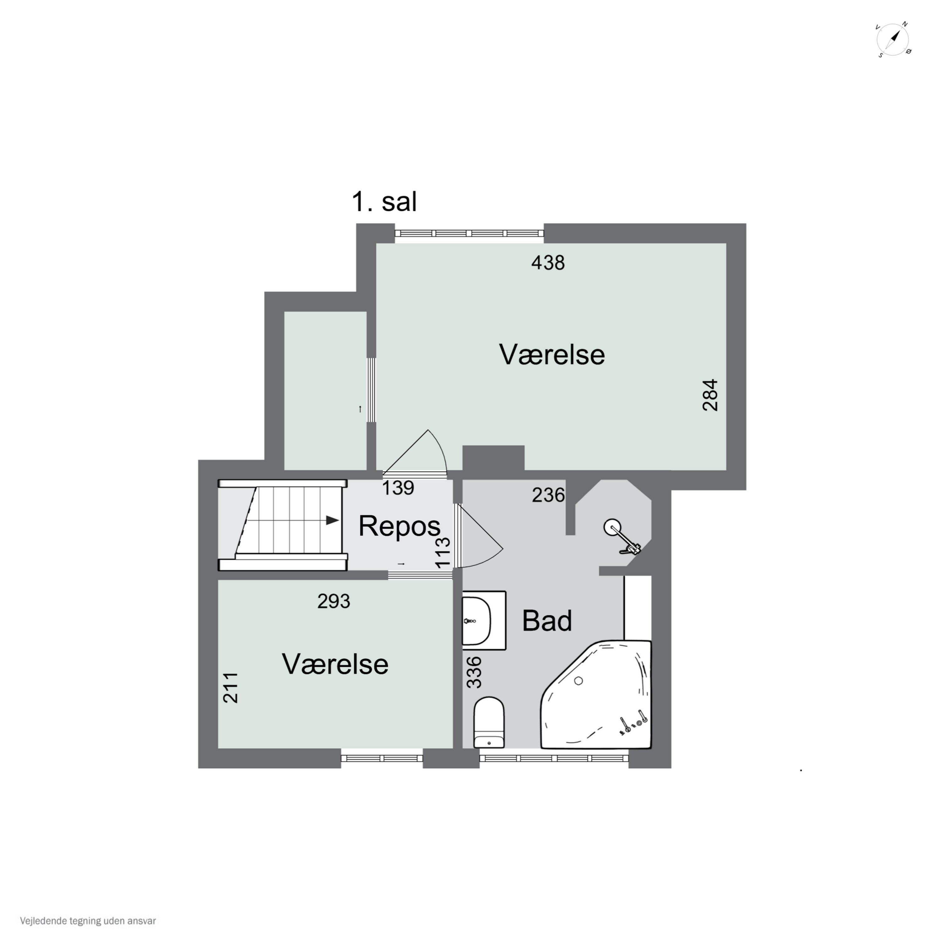 Plantegninger billede af Caroline Amalie Vej 72, 1., 2800 Kongens Lyngby