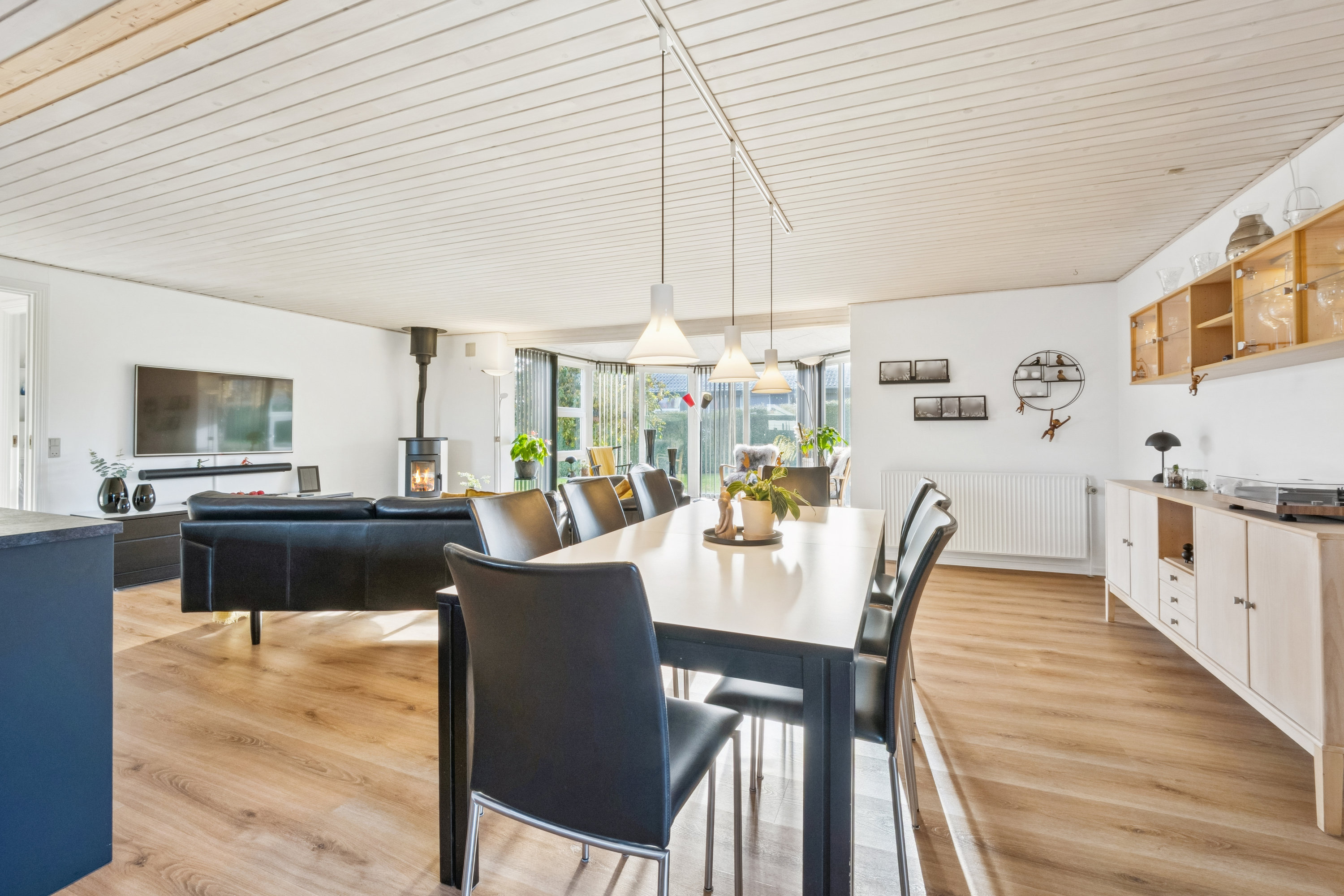 Fremhævet stue billede i fuldskærmstilstand. Billede af Margrethevej 10, Oddense, 7860 Spøttrup