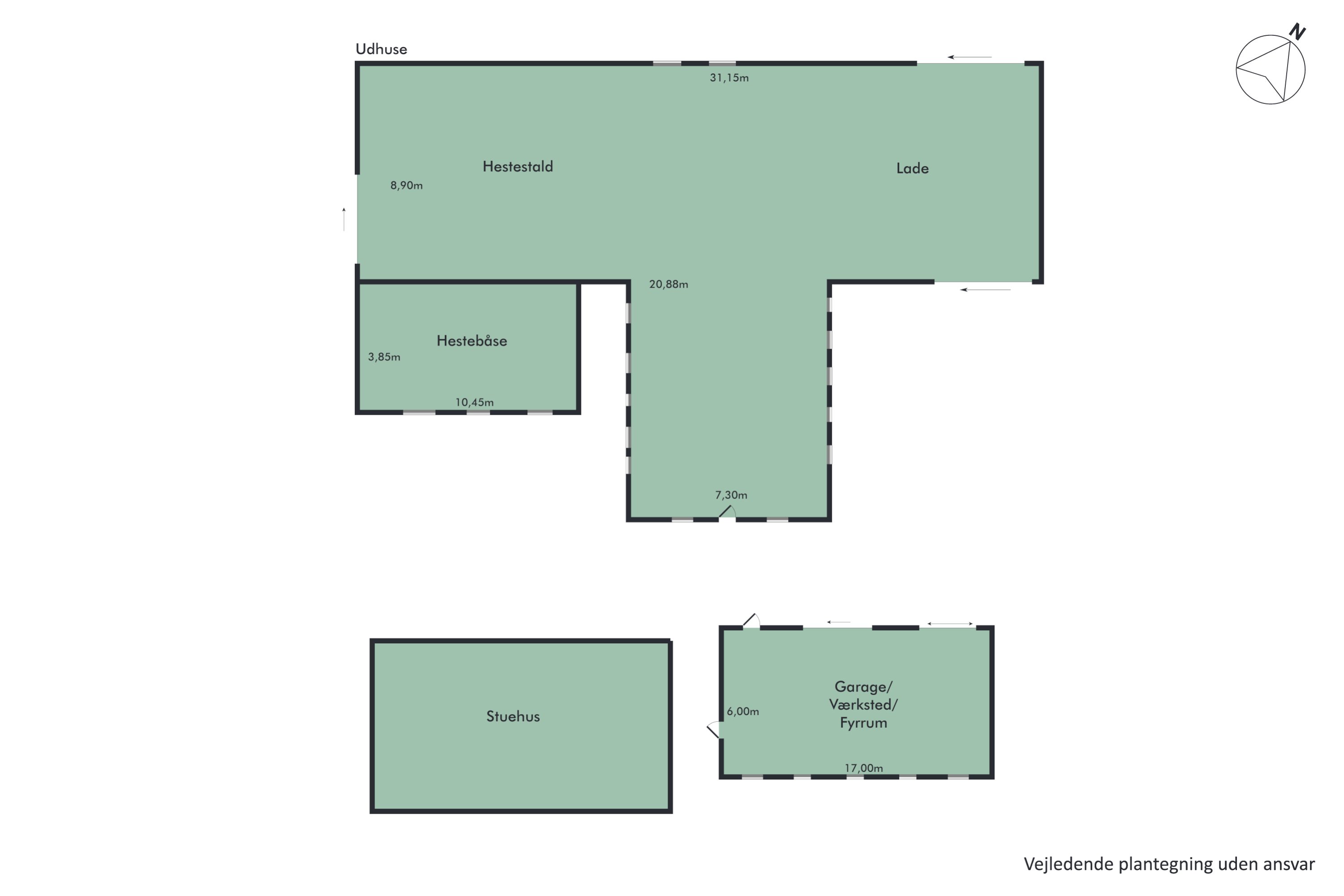 Plantegninger billede af Vårvej 16, Farstrup, 9240 Nibe