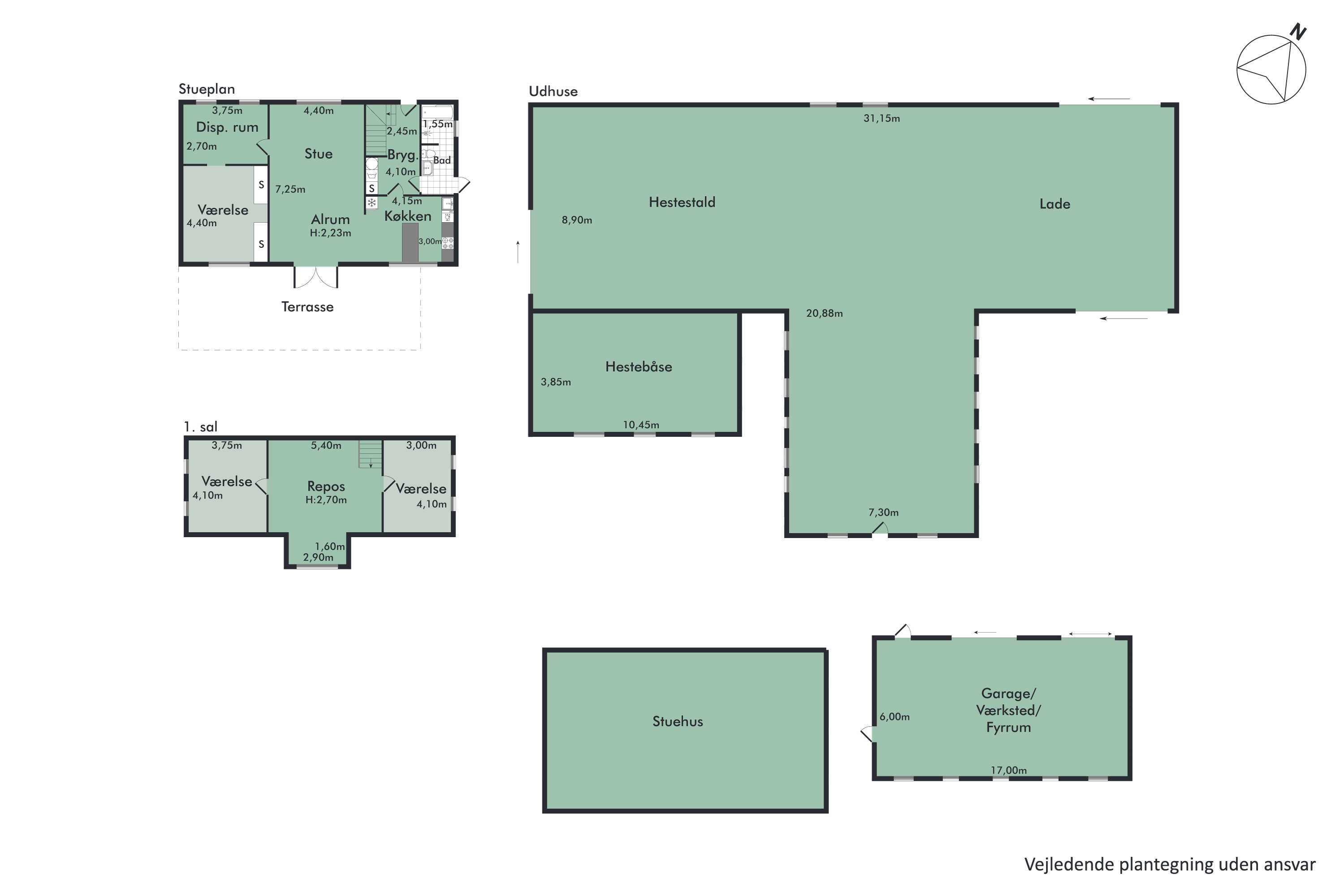 Plantegninger billede af Vårvej 16, Farstrup, 9240 Nibe