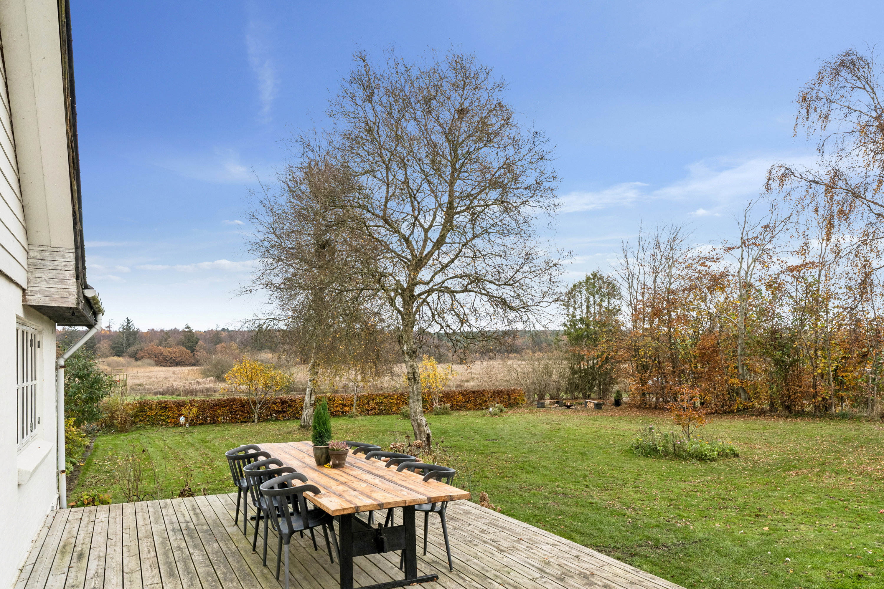 Fremhævet terrasse billede i fuldskærmstilstand. Billede af Vårvej 16, Farstrup, 9240 Nibe