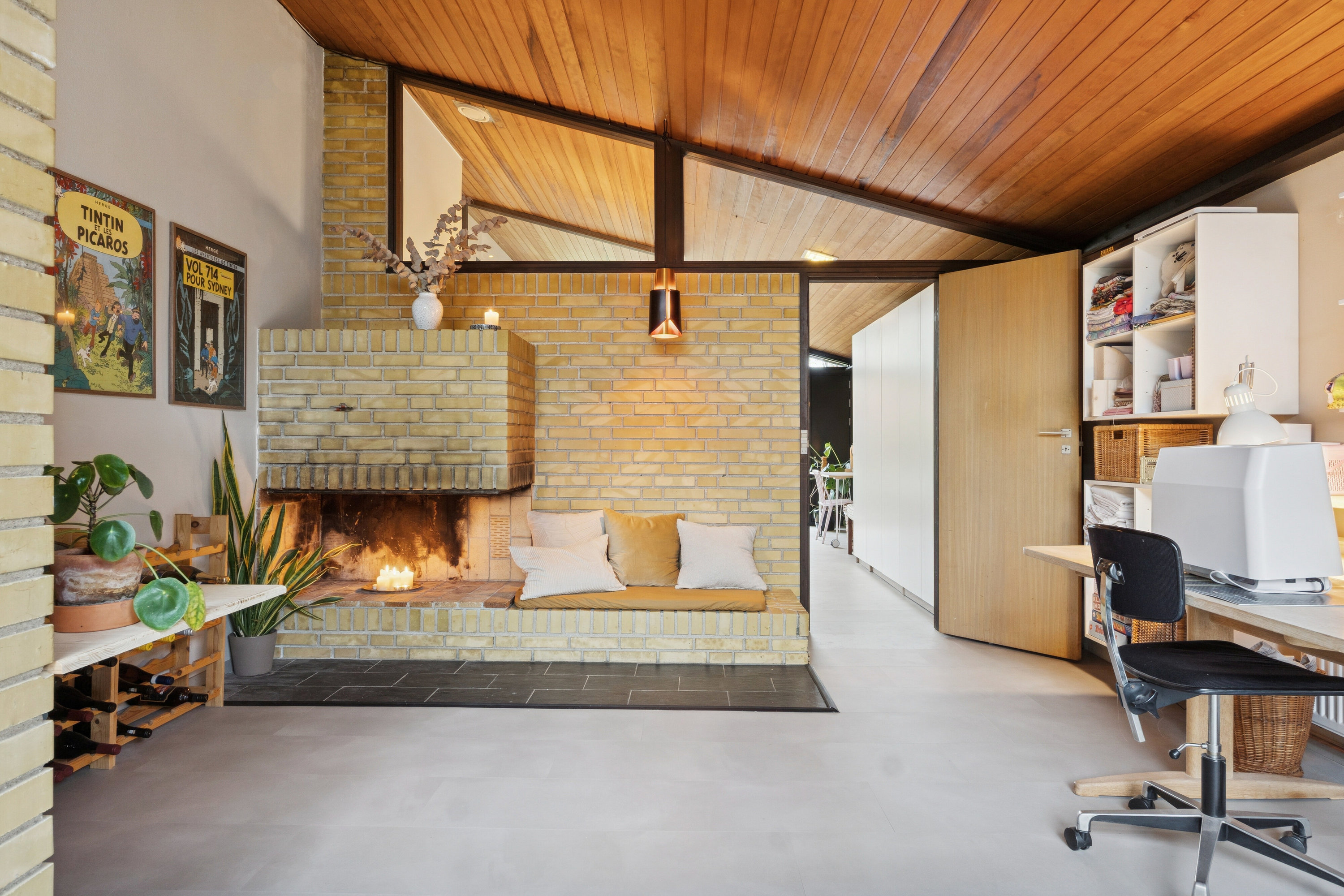 Fremhævet arbejdsværelse billede i fuldskærmstilstand. Billede af Odensevej 58, Himmelev, 4000 Roskilde