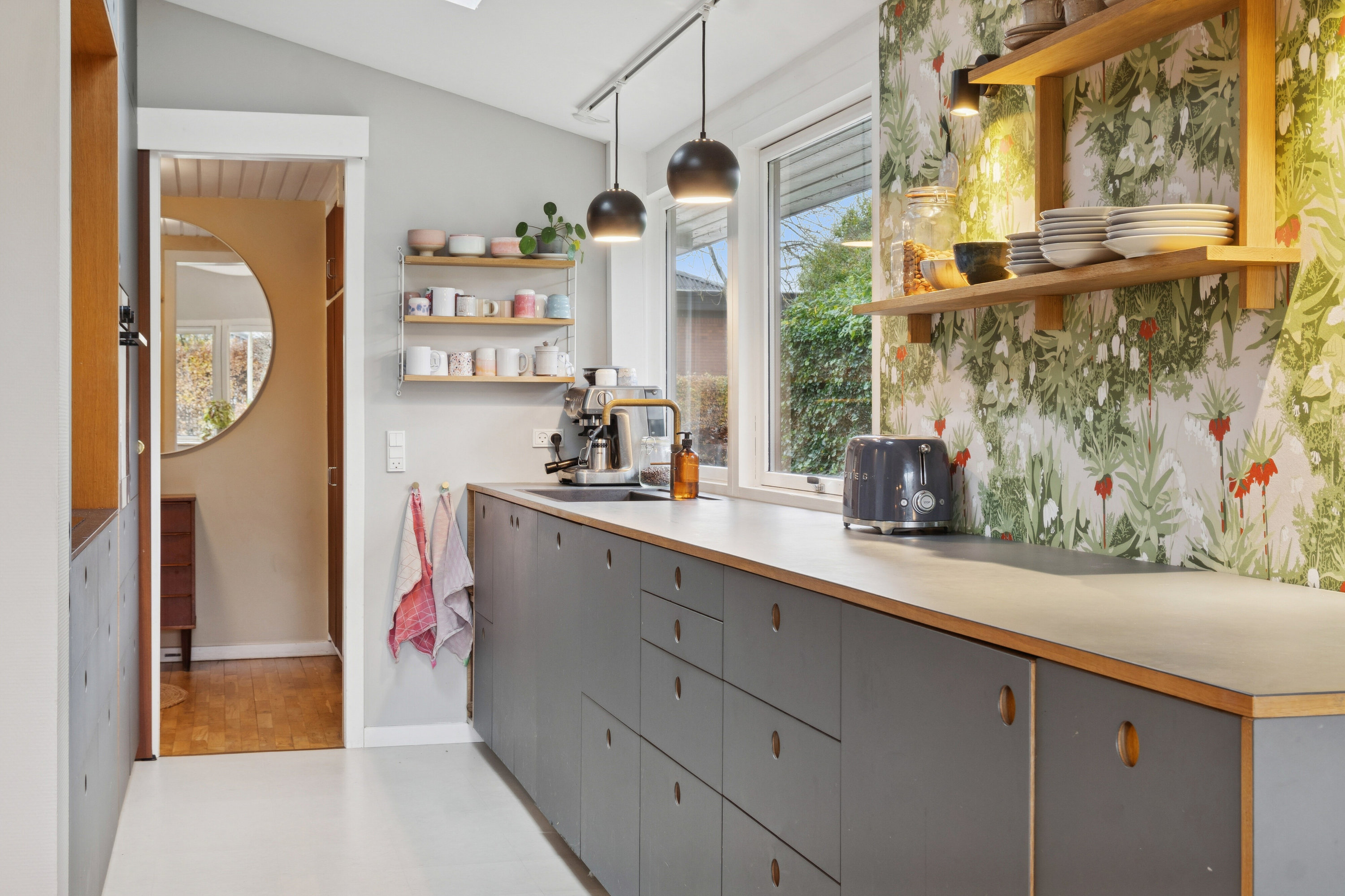 Fremhævet køkken billede i fuldskærmstilstand. Billede af Odensevej 58, Himmelev, 4000 Roskilde