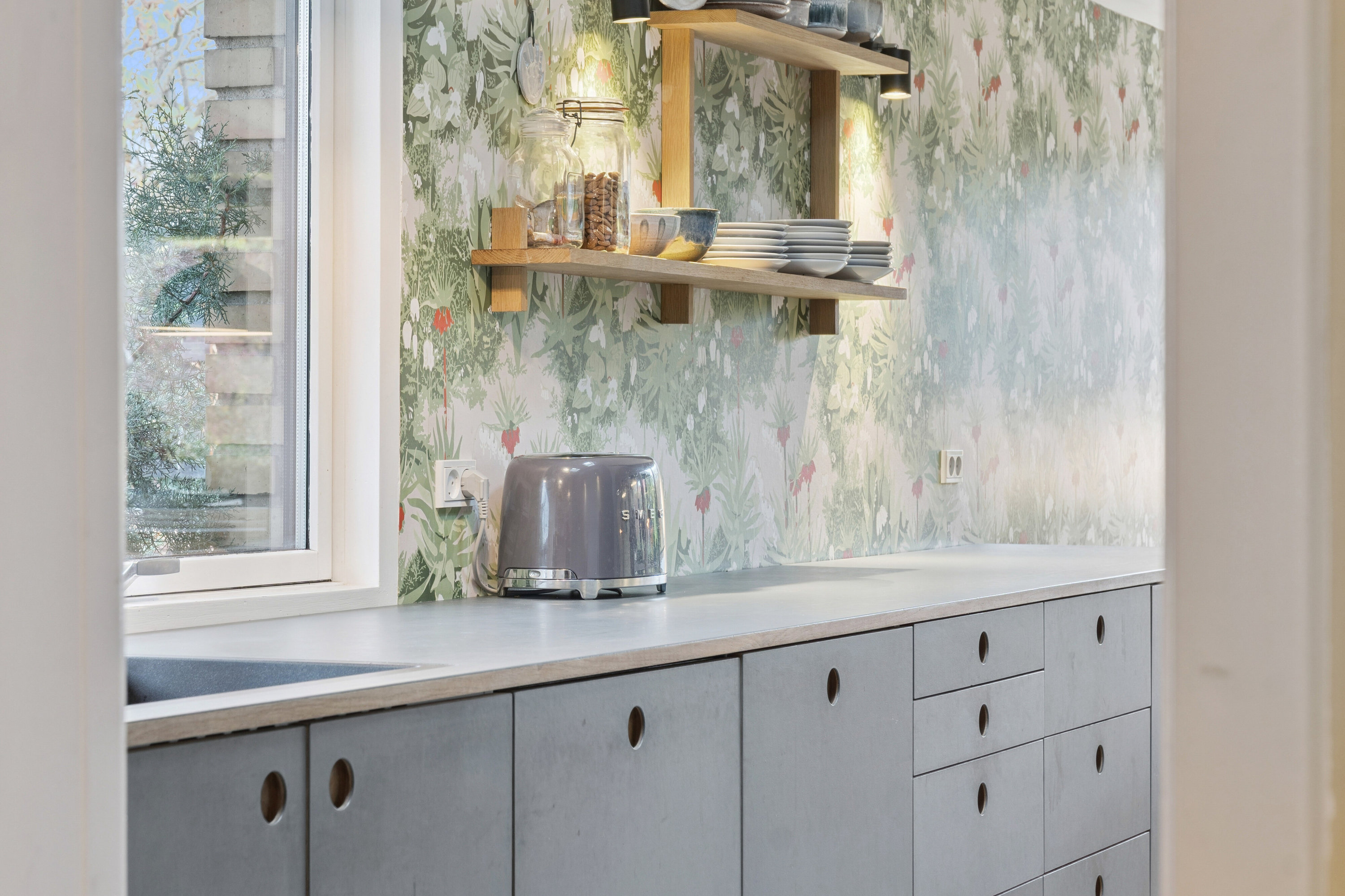 Fremhævet køkken billede i fuldskærmstilstand. Billede af Odensevej 58, Himmelev, 4000 Roskilde