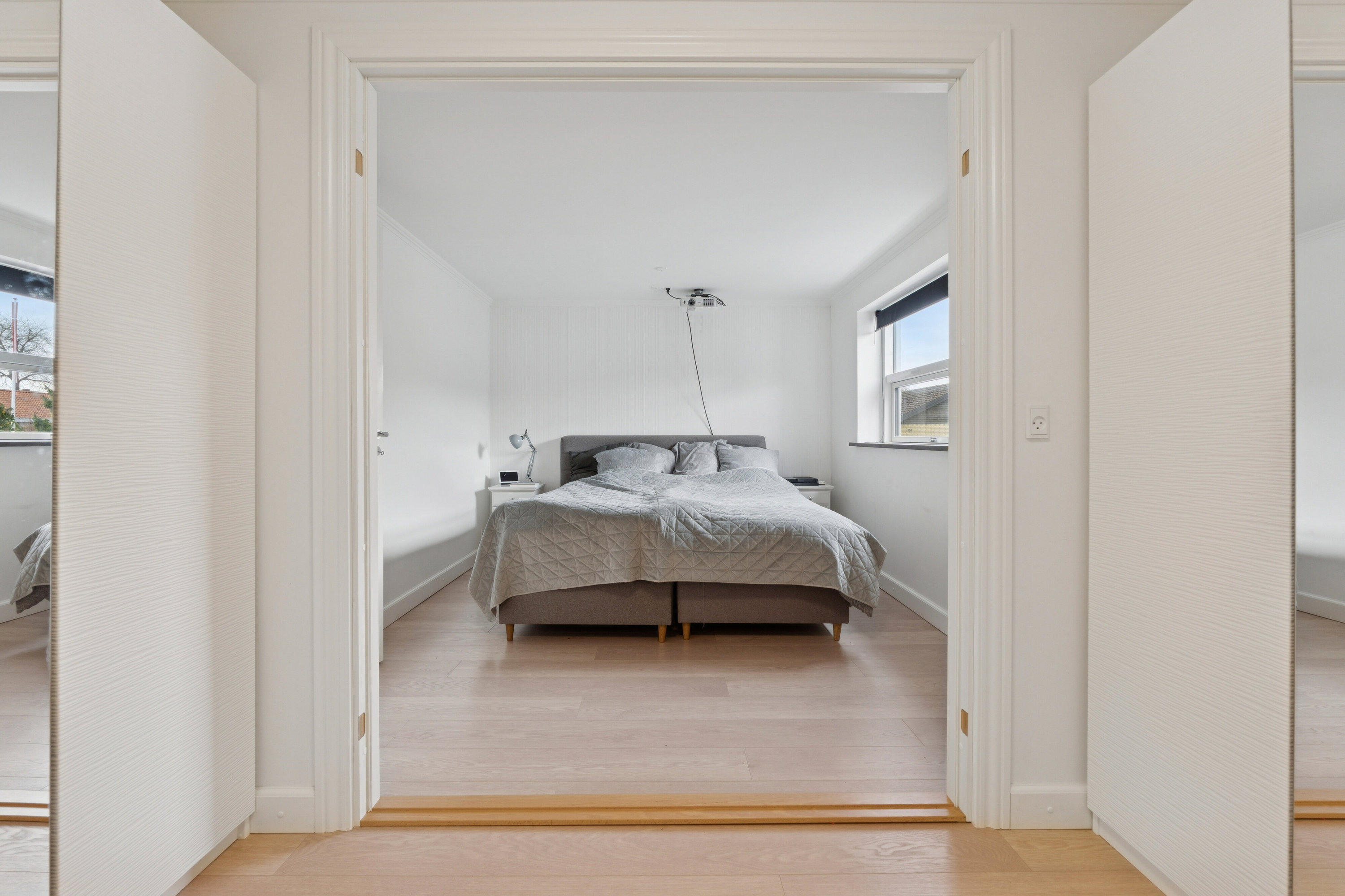 Fremhævet soveværelse billede i fuldskærmstilstand. Billede af Hjortevænget 138, 5800 Nyborg