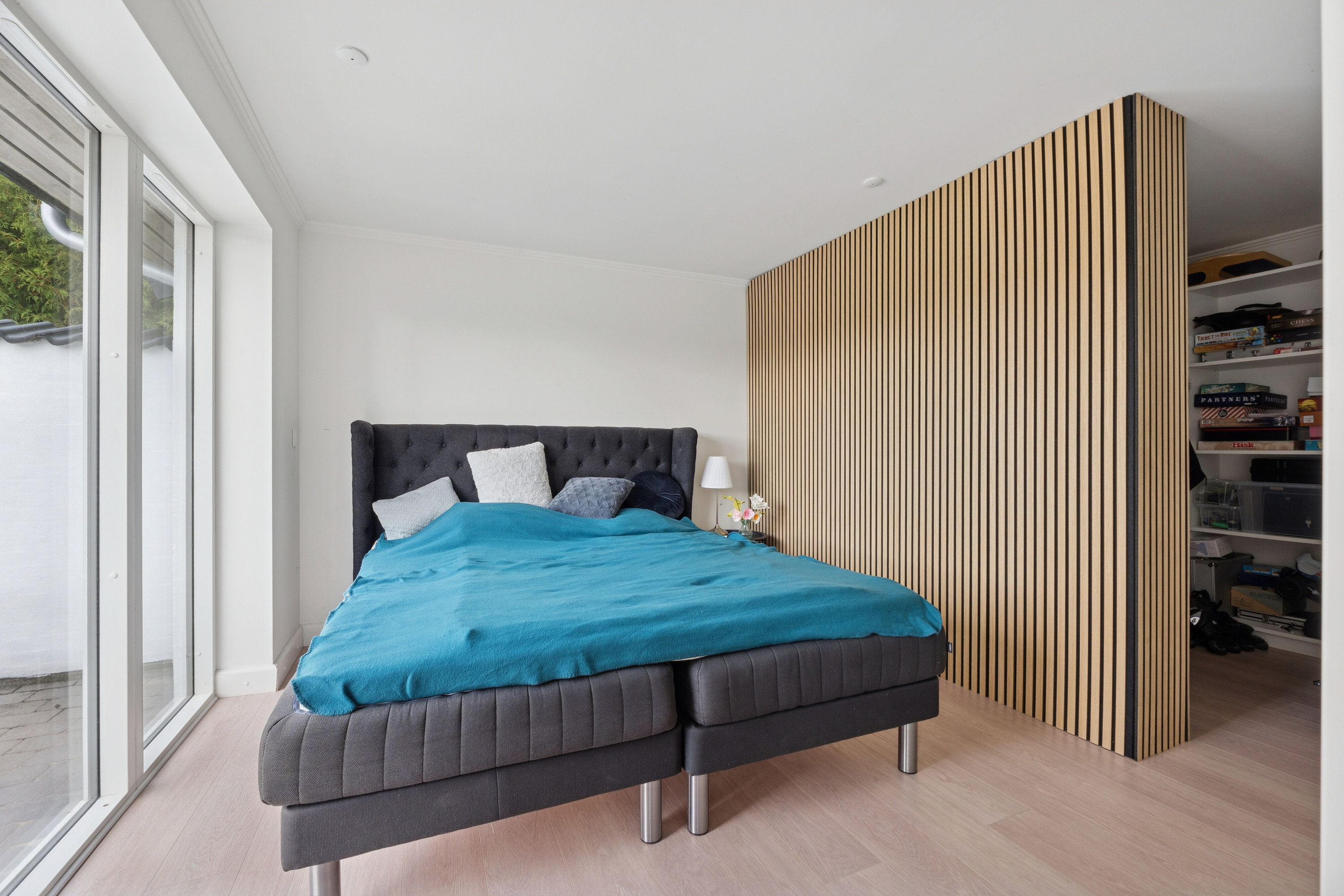 Fremhævet soveværelse billede i fuldskærmstilstand. Billede af Hjortevænget 138, 5800 Nyborg