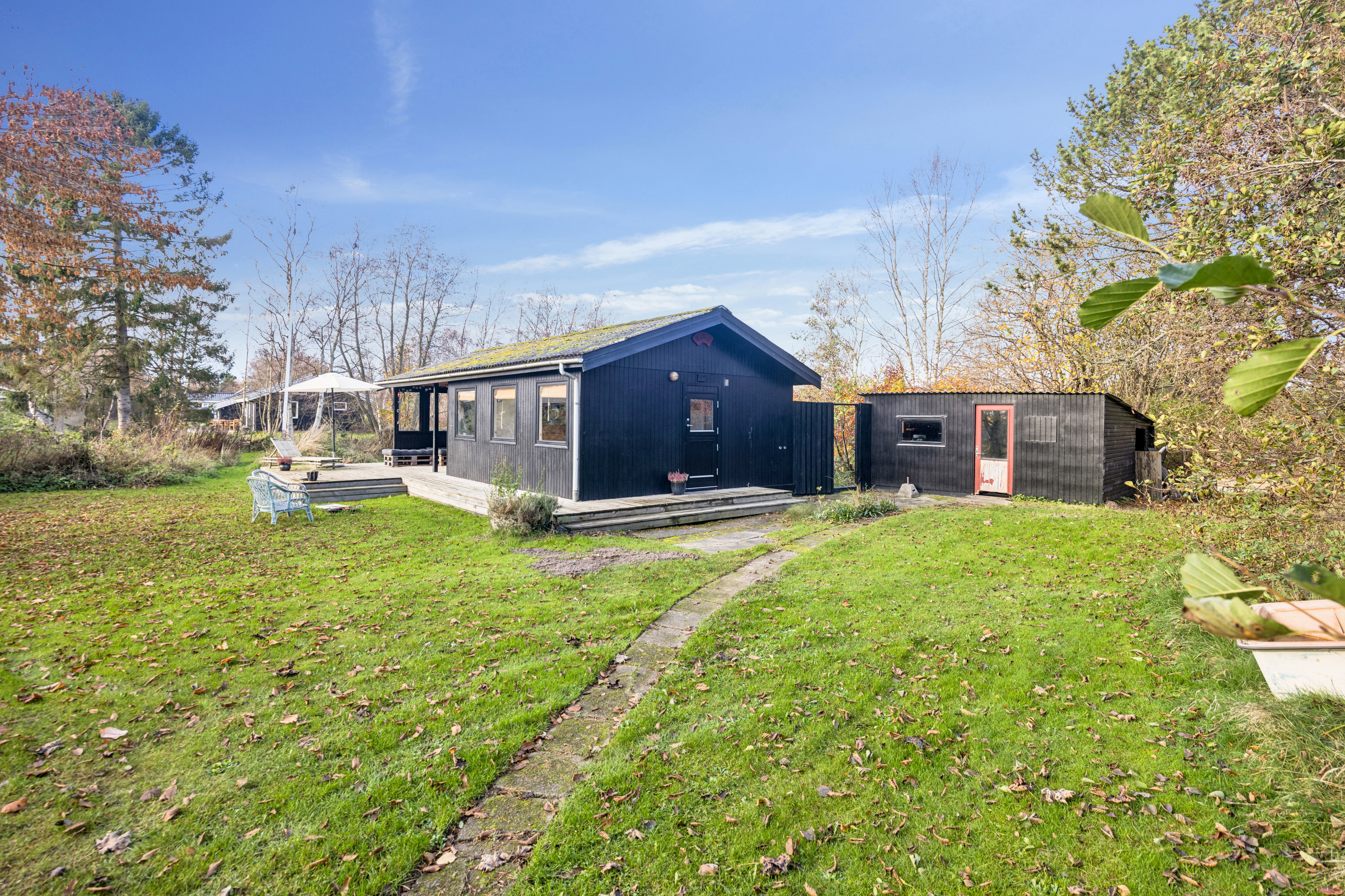 Fremhævet andet billede i fuldskærmstilstand. Billede af Lyngtoften 42, 9370 Hals