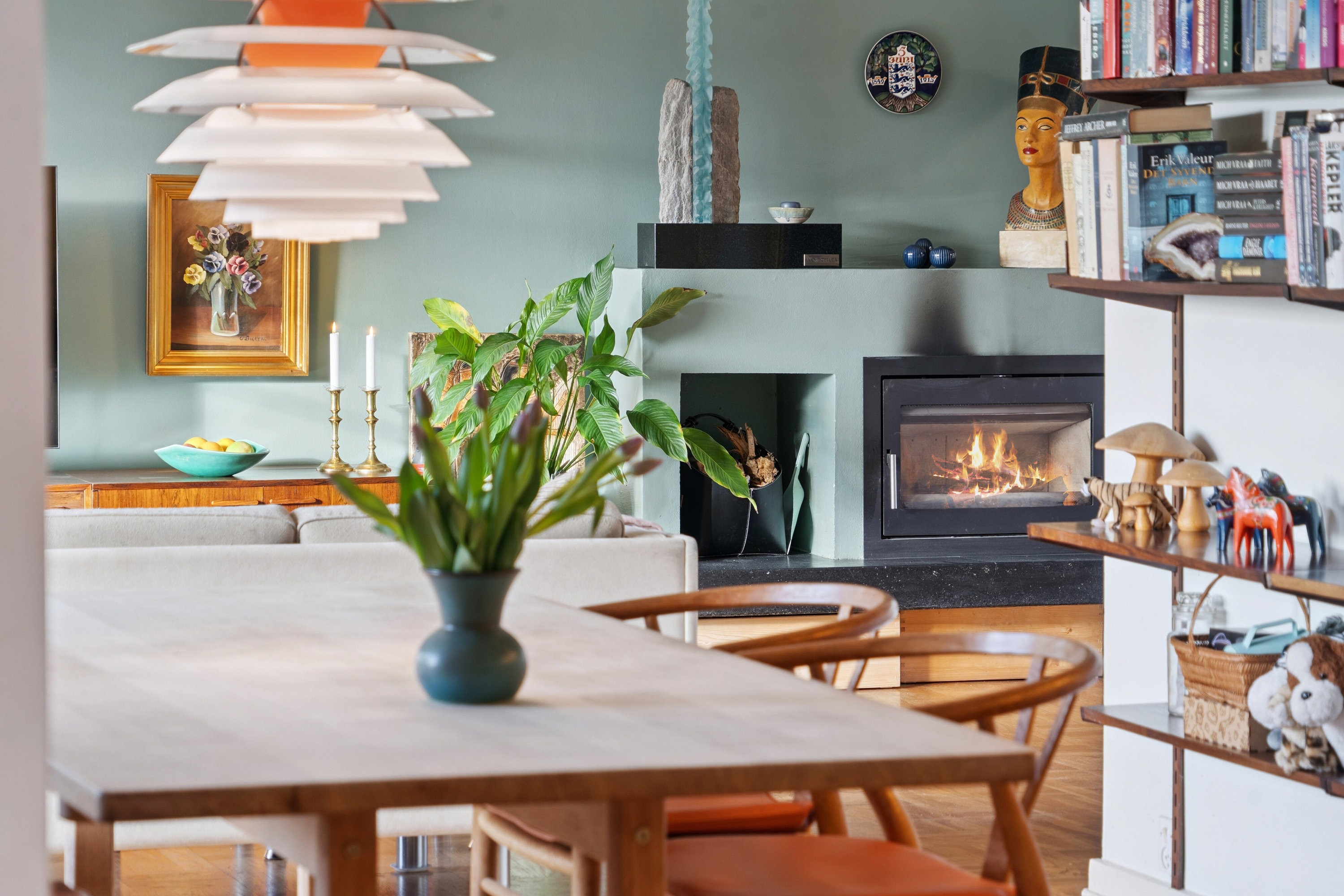 Fremhævet spisestue billede i fuldskærmstilstand. Billede af H.P. Simonsens Allé 185, Sanderum, 5250 Odense SV