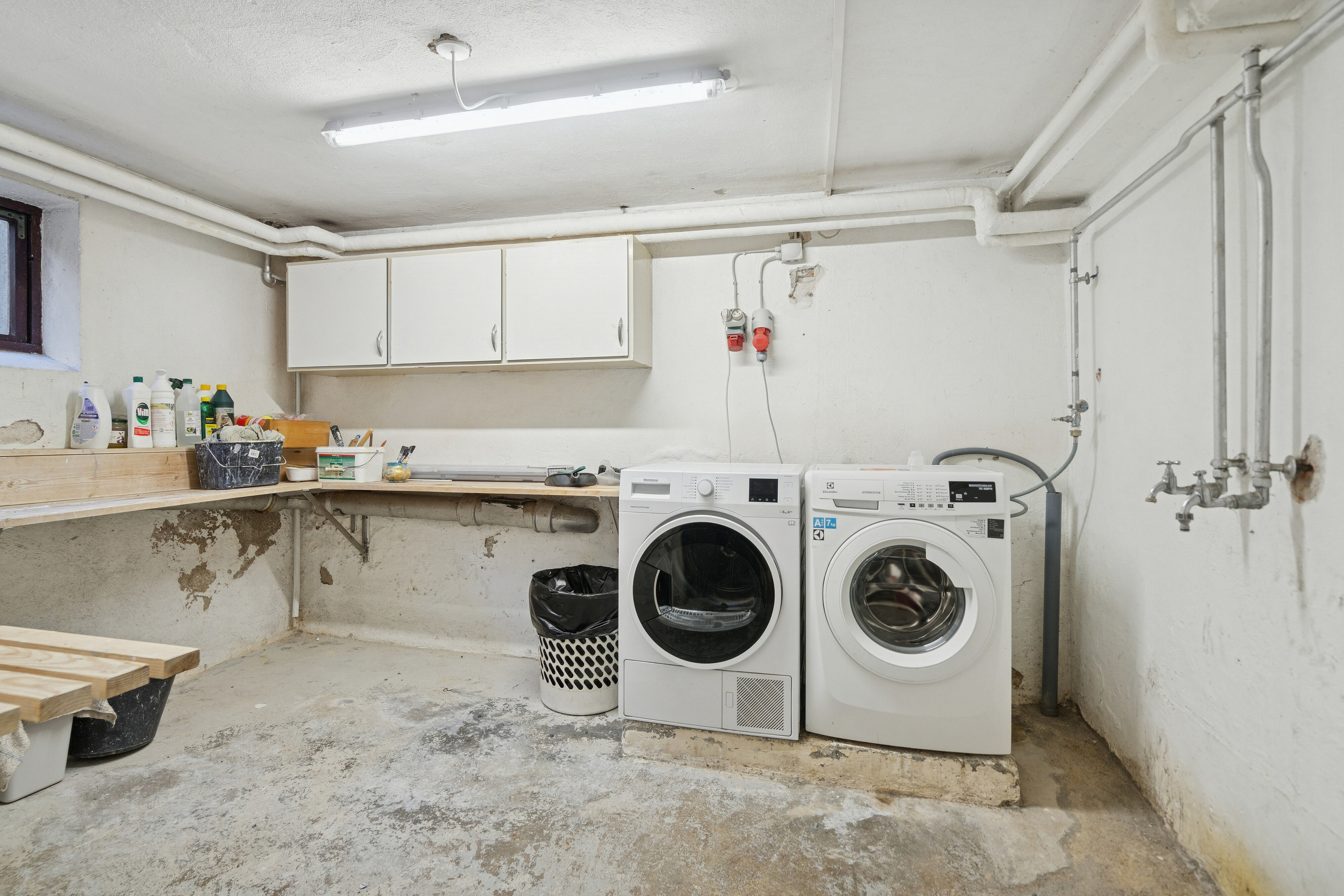 Fremhævet vaskerum billede i fuldskærmstilstand. Billede af H.P. Simonsens Allé 185, Sanderum, 5250 Odense SV