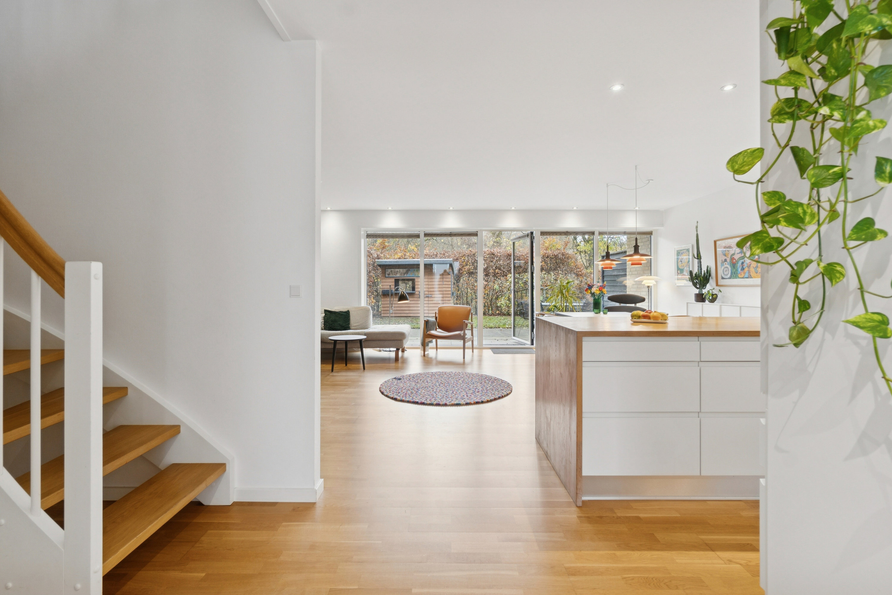 Fremhævet gang billede i fuldskærmstilstand. Billede af Balle Husevej 119, 8600 Silkeborg