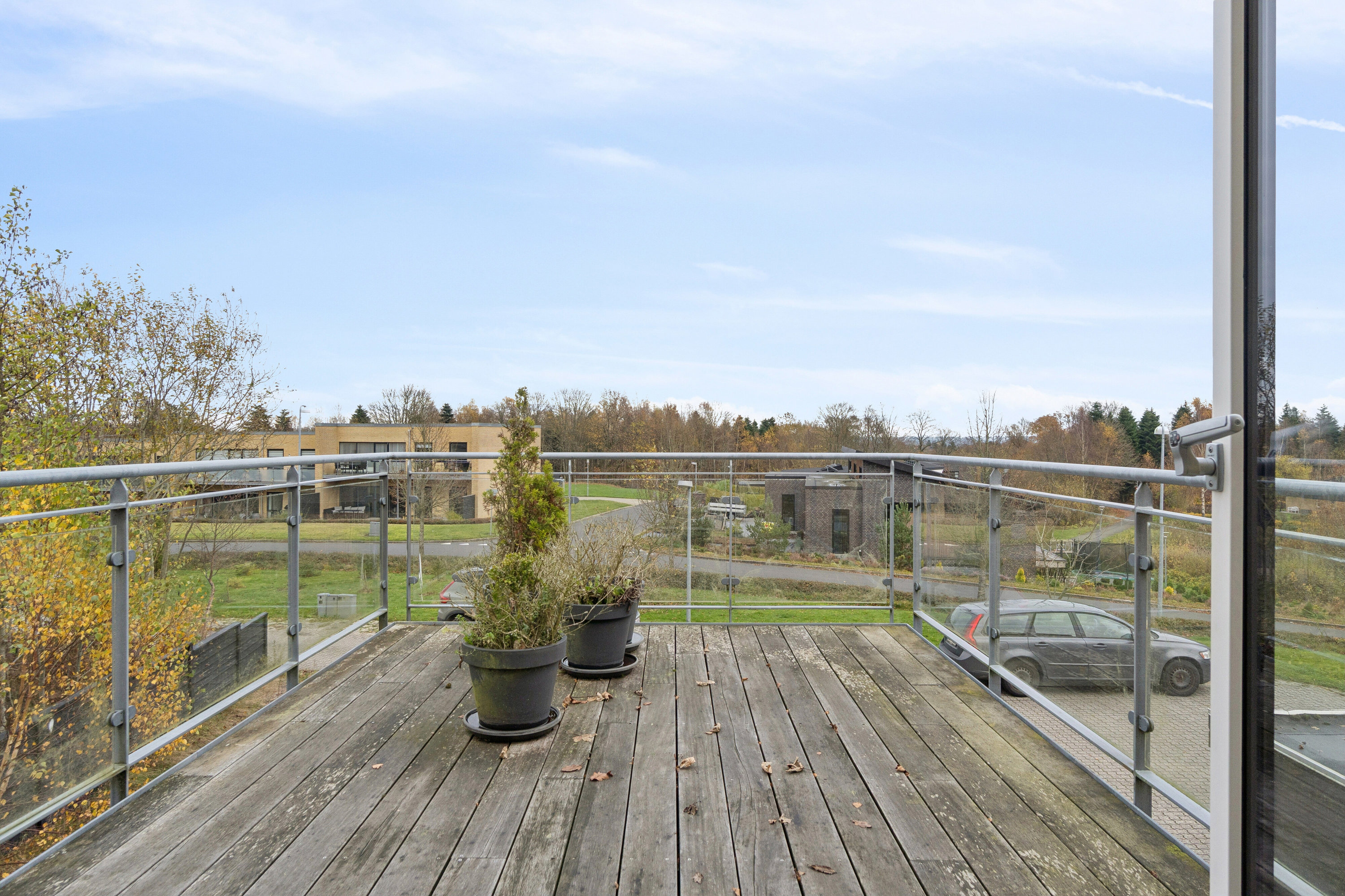 Fremhævet altan billede i fuldskærmstilstand. Billede af Balle Husevej 119, 8600 Silkeborg