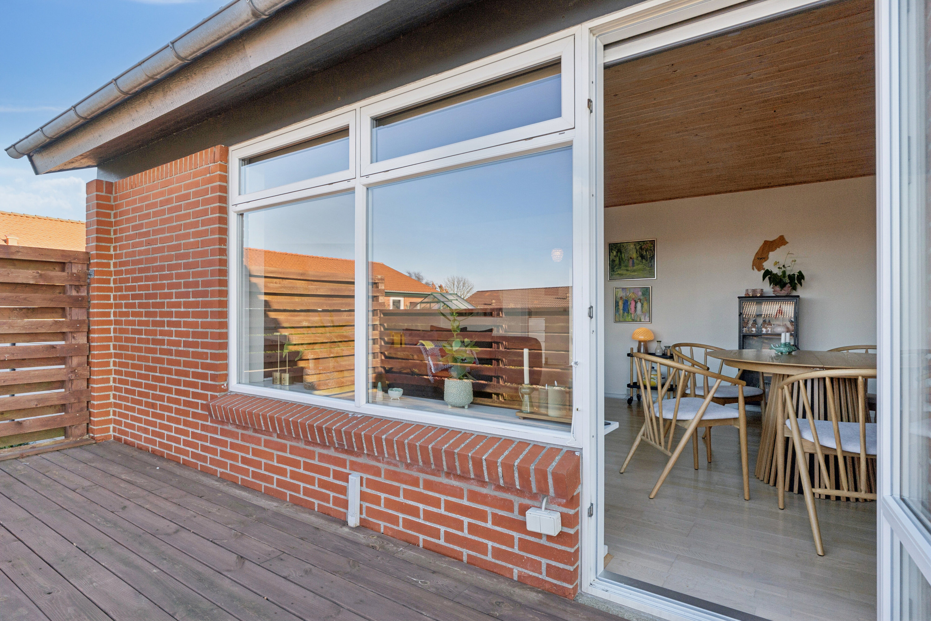 Fremhævet udgang til terrasse billede i fuldskærmstilstand. Billede af Nørrevænge 52, 7700 Thisted