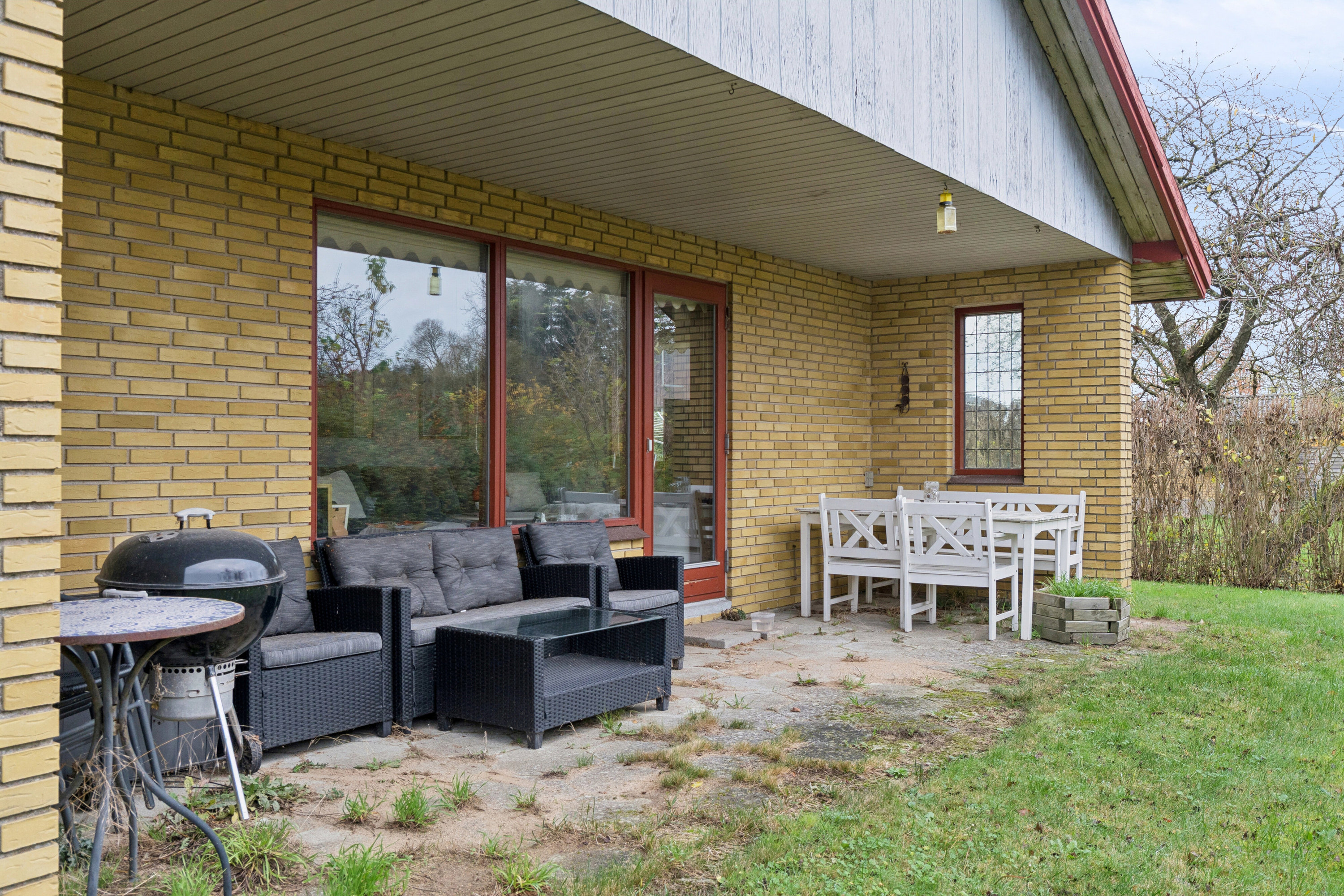 Fremhævet overdækket terrasse billede i fuldskærmstilstand. Billede af Ellingevej 17A, Refsvindinge, 5853 Ørbæk