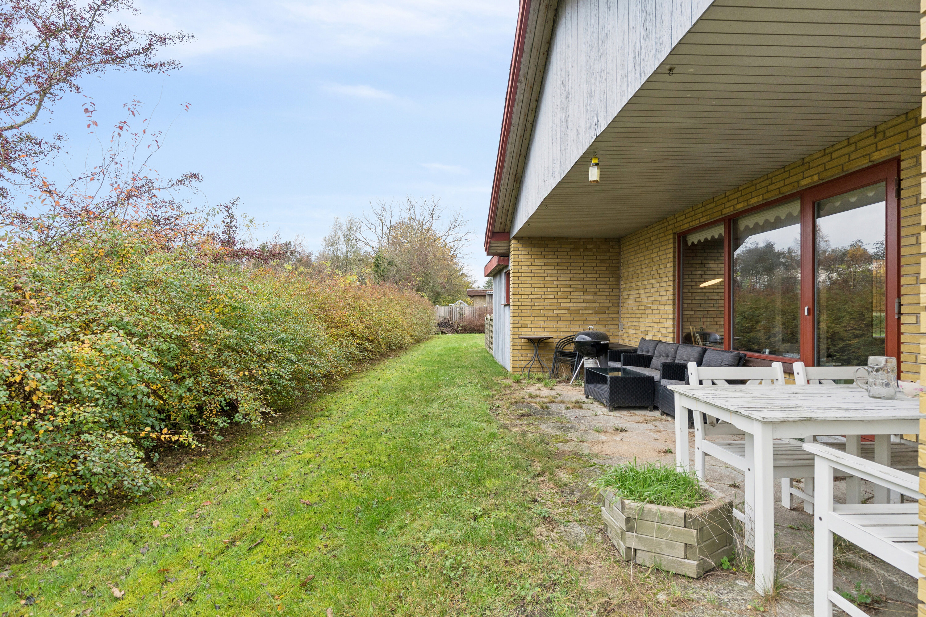 Fremhævet overdækket terrasse billede i fuldskærmstilstand. Billede af Ellingevej 17A, Refsvindinge, 5853 Ørbæk