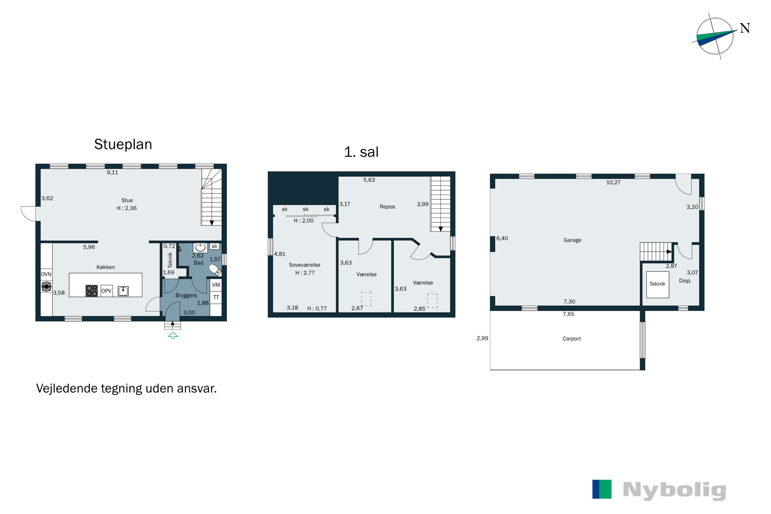Plantegninger billede af Gadekær 1, Tråsbøl, 6200 Aabenraa