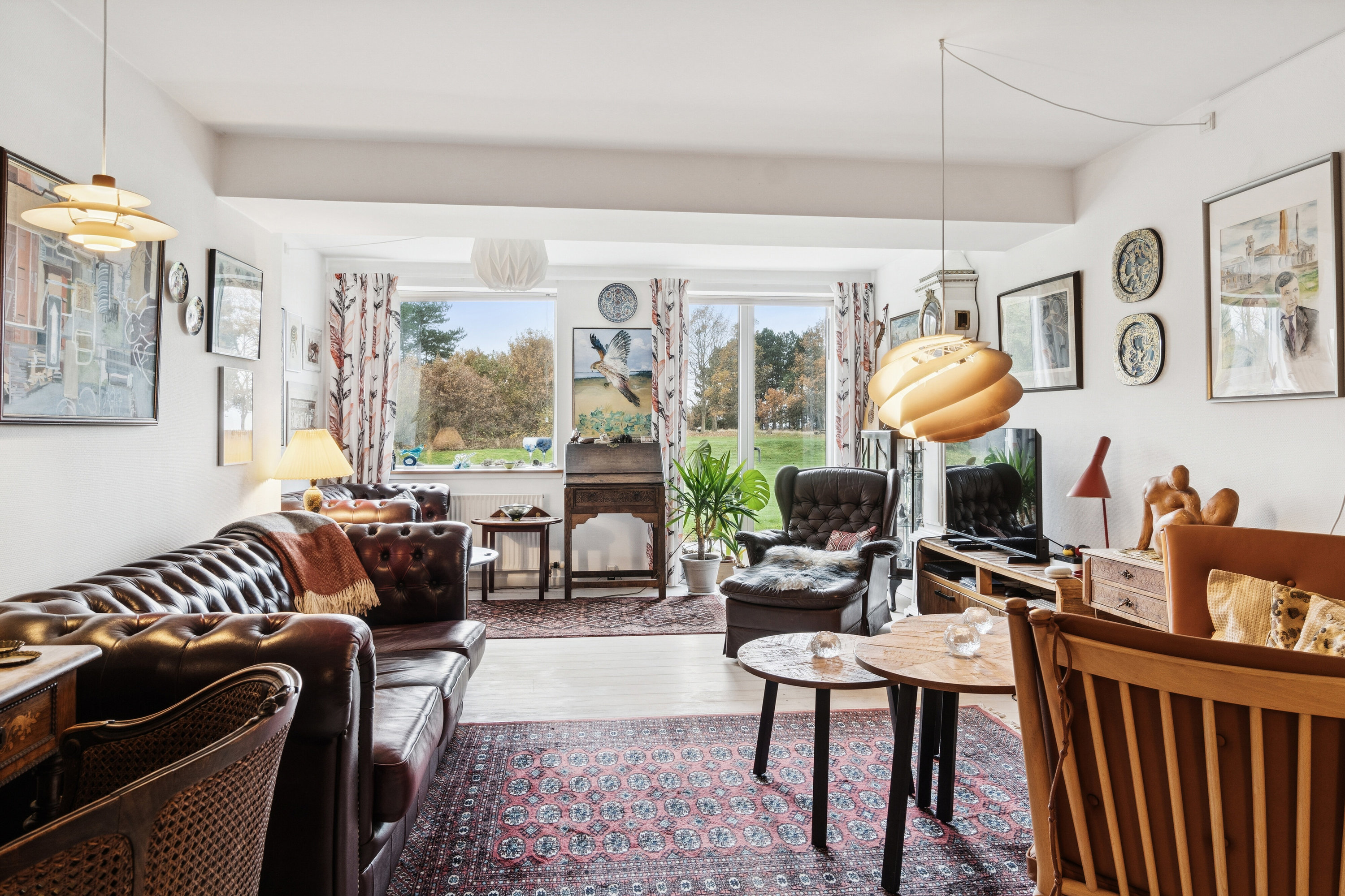 Fremhævet stue billede i fuldskærmstilstand. Billede af Høve Klitbo 8, 4550 Asnæs