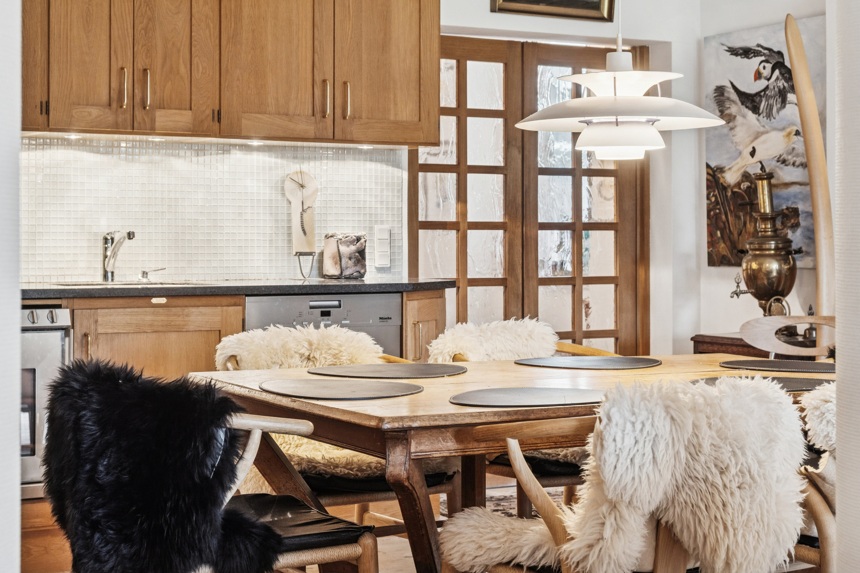 Fremhævet spisestue billede i fuldskærmstilstand. Billede af Høve Klitbo 8, 4550 Asnæs