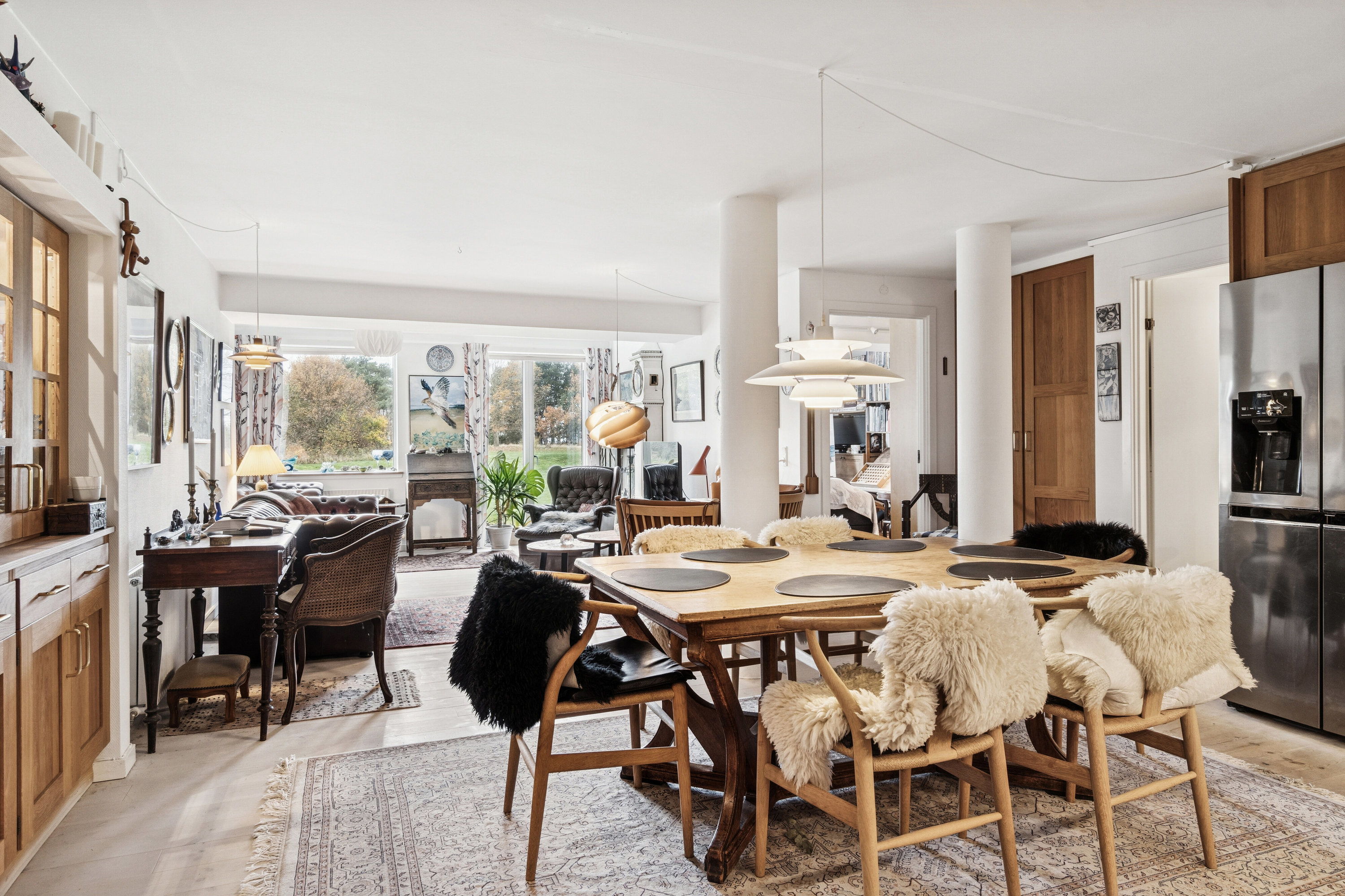 Fremhævet spisestue billede i fuldskærmstilstand. Billede af Høve Klitbo 8, 4550 Asnæs
