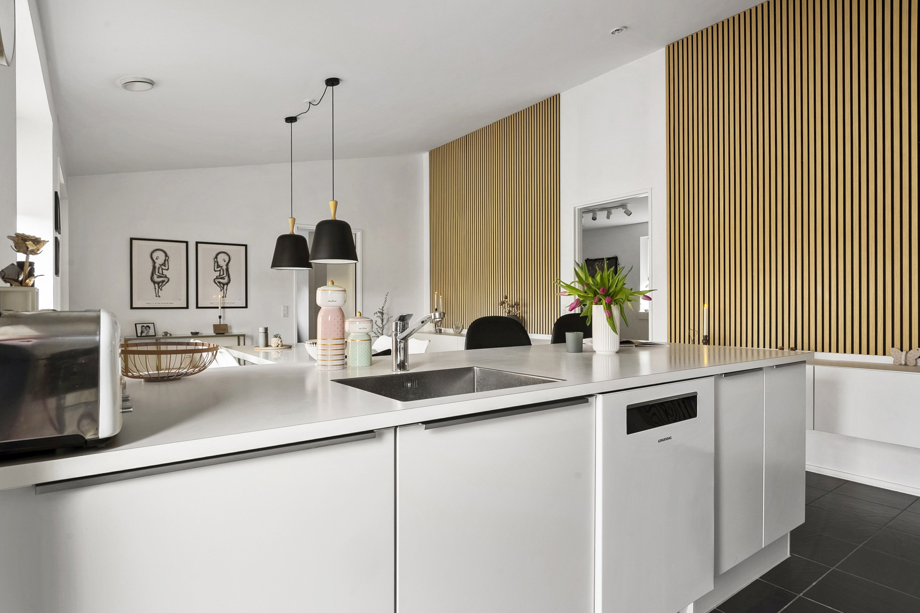 Fremhævet køkken billede i fuldskærmstilstand. Billede af Filips Alle 11, 8700 Horsens