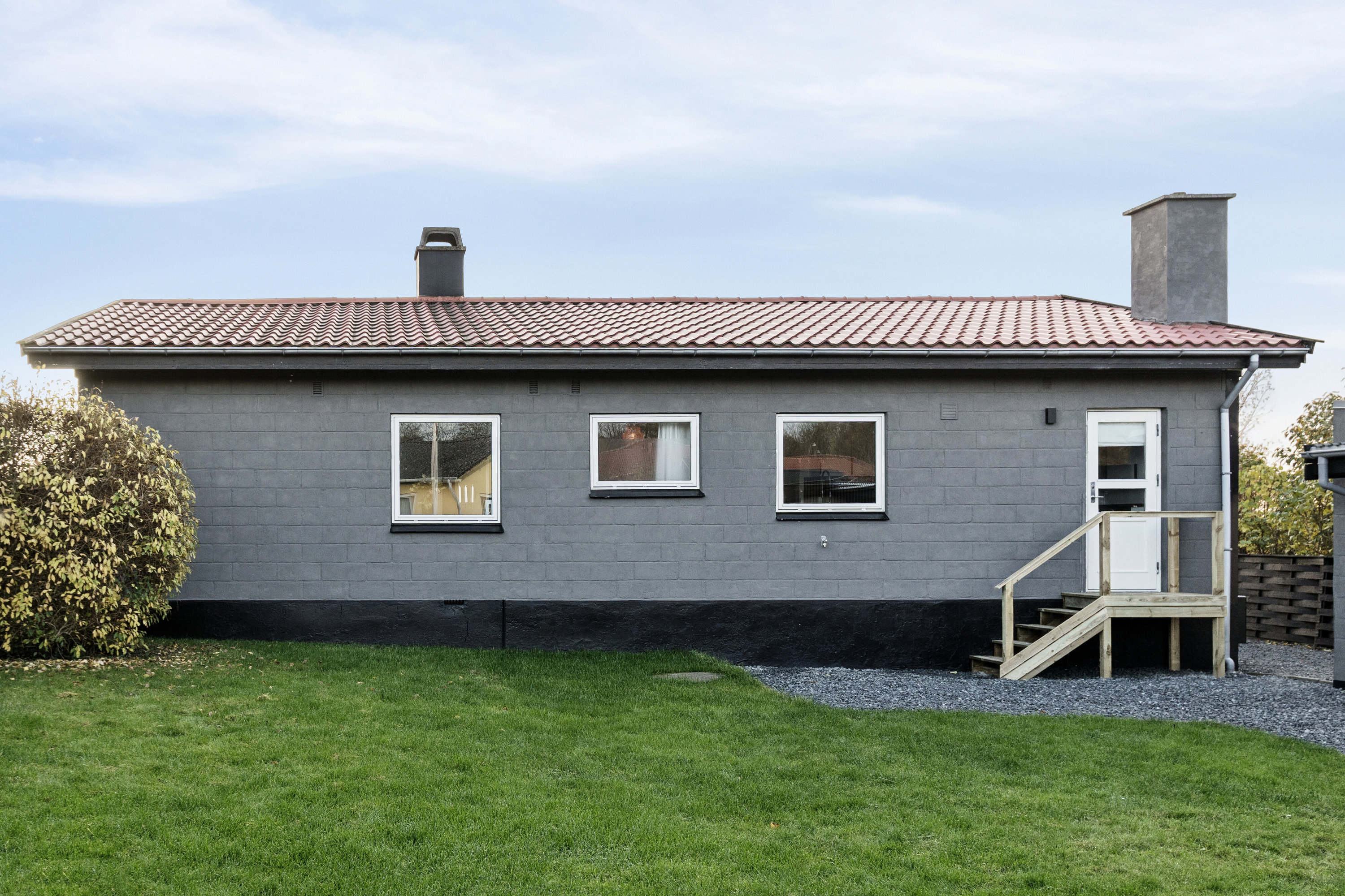 Miniaturebillede 2: set fra haven. Billede af Bakkekammen 3, 4550 Asnæs