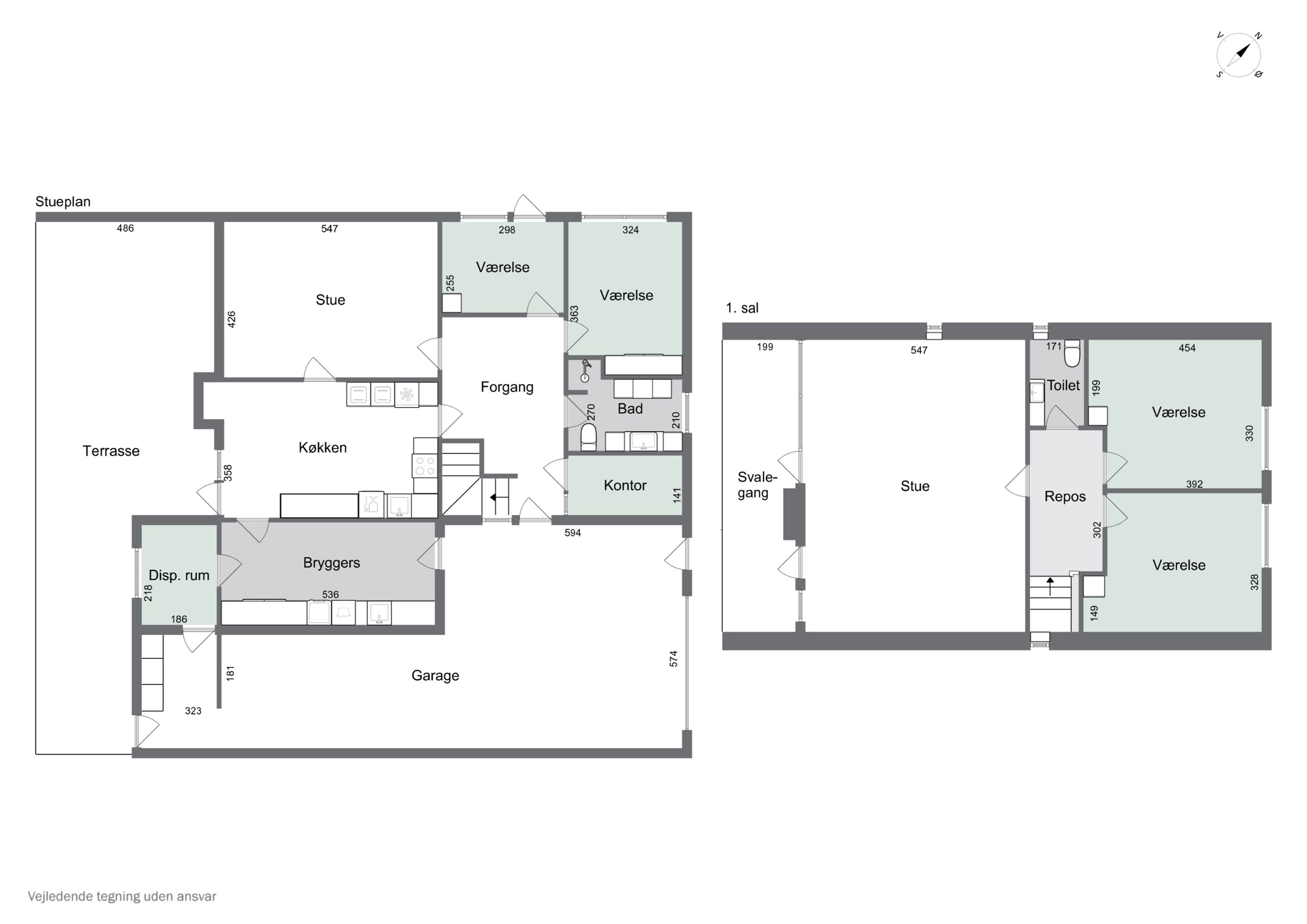Plantegninger billede af Havremarken 34, 7730 Hanstholm