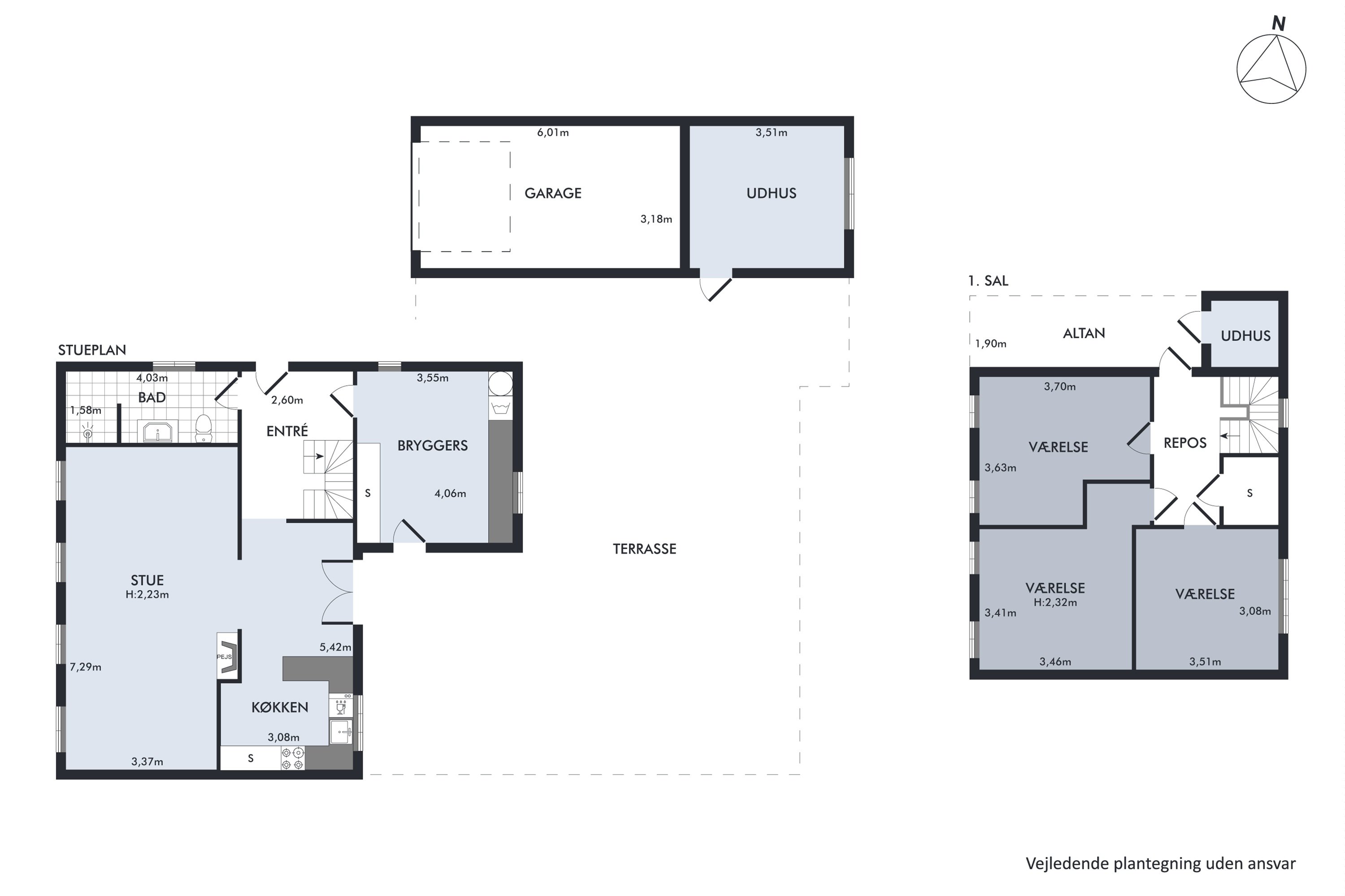 Plantegninger billede af Tværgade 7, 9632 Møldrup