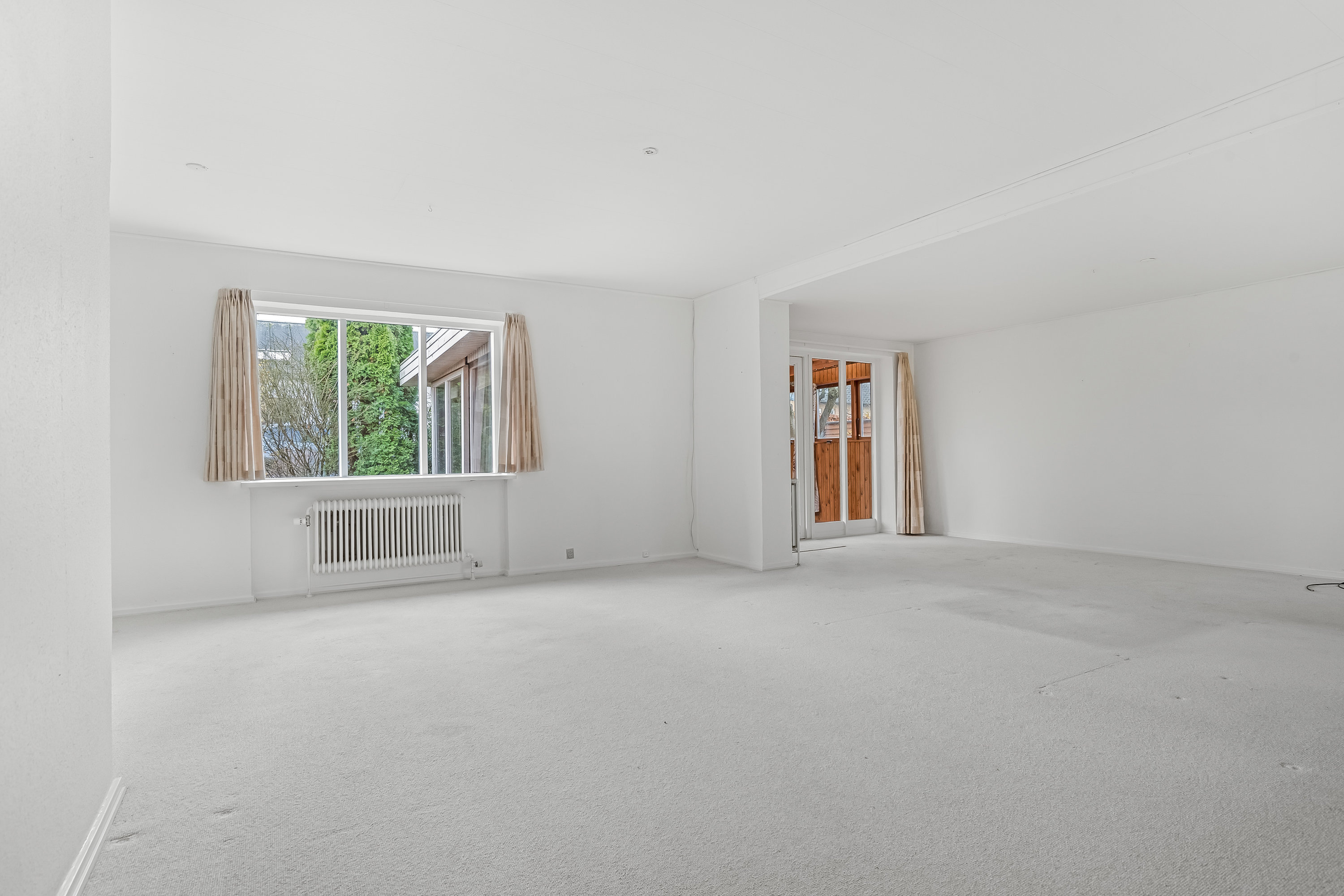 Fremhævet stue billede i fuldskærmstilstand. Billede af Blåbærvej 3, 7500 Holstebro