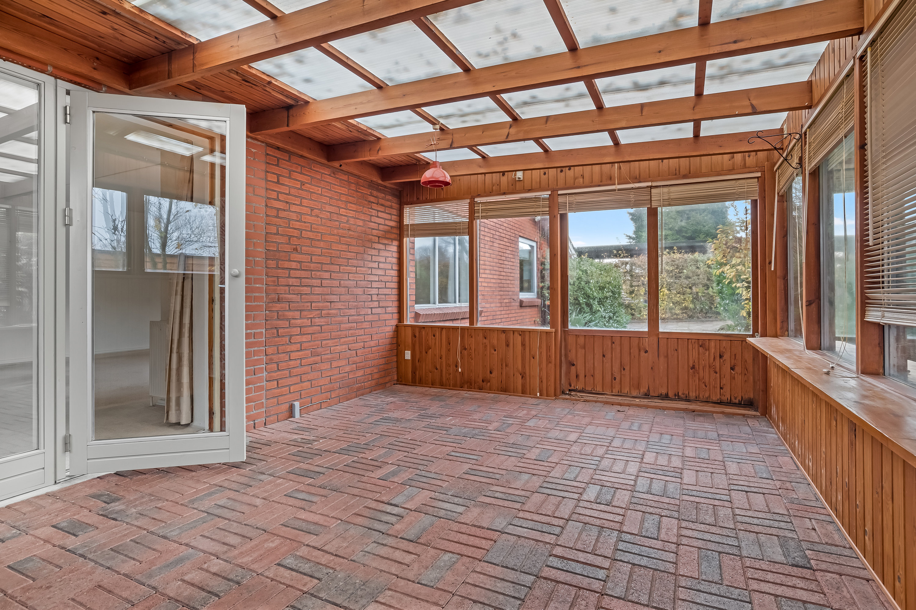 Fremhævet udestue billede i fuldskærmstilstand. Billede af Blåbærvej 3, 7500 Holstebro