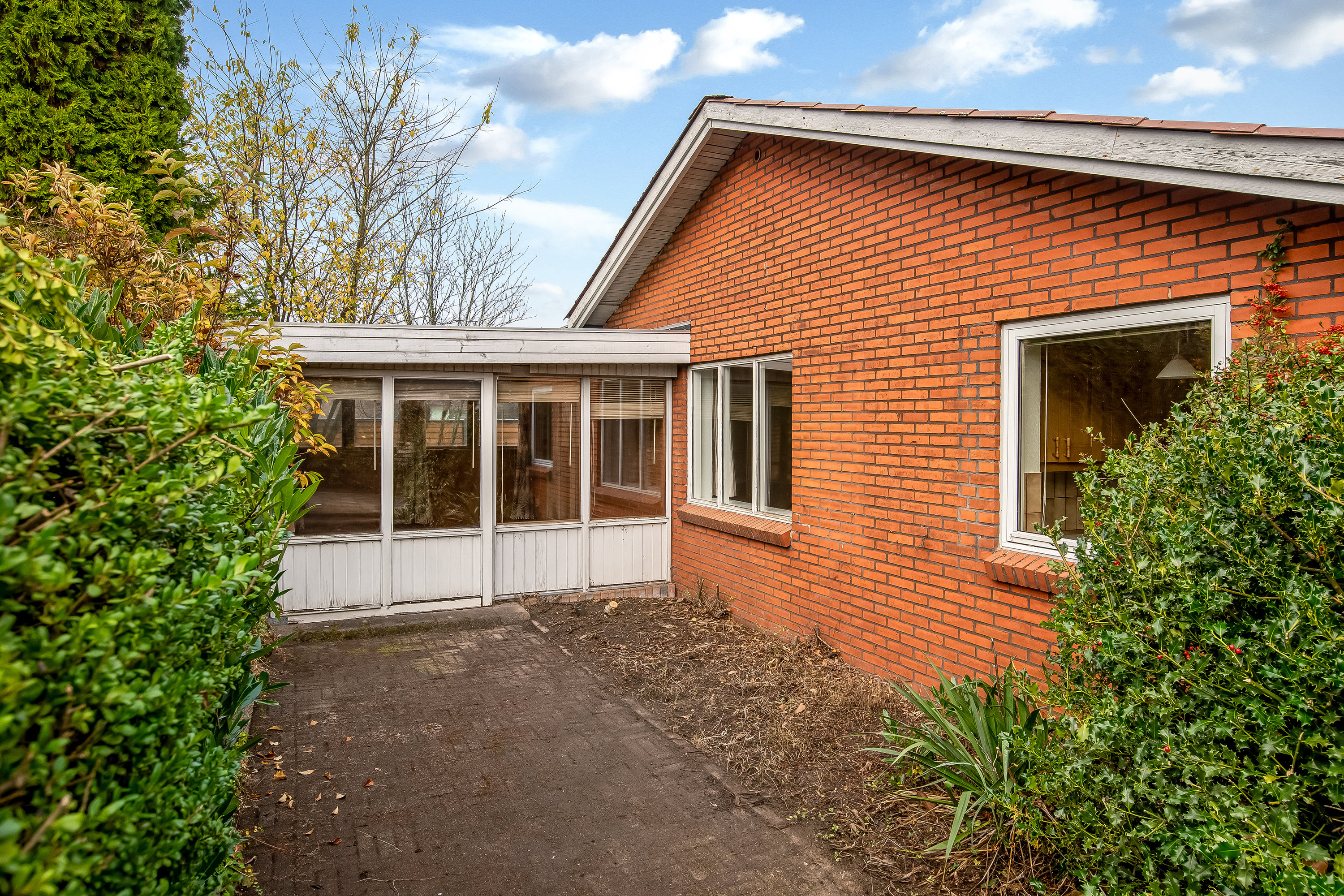 Fremhævet terrasse billede i fuldskærmstilstand. Billede af Blåbærvej 3, 7500 Holstebro