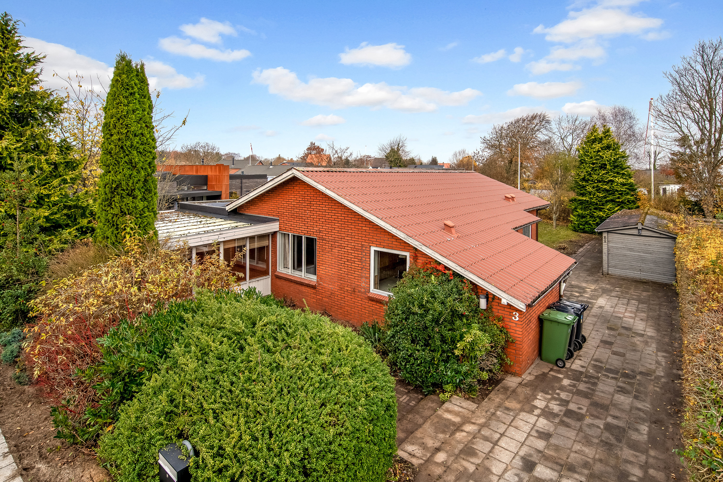 Fremhævet ejendommen billede i fuldskærmstilstand. Billede af Blåbærvej 3, 7500 Holstebro