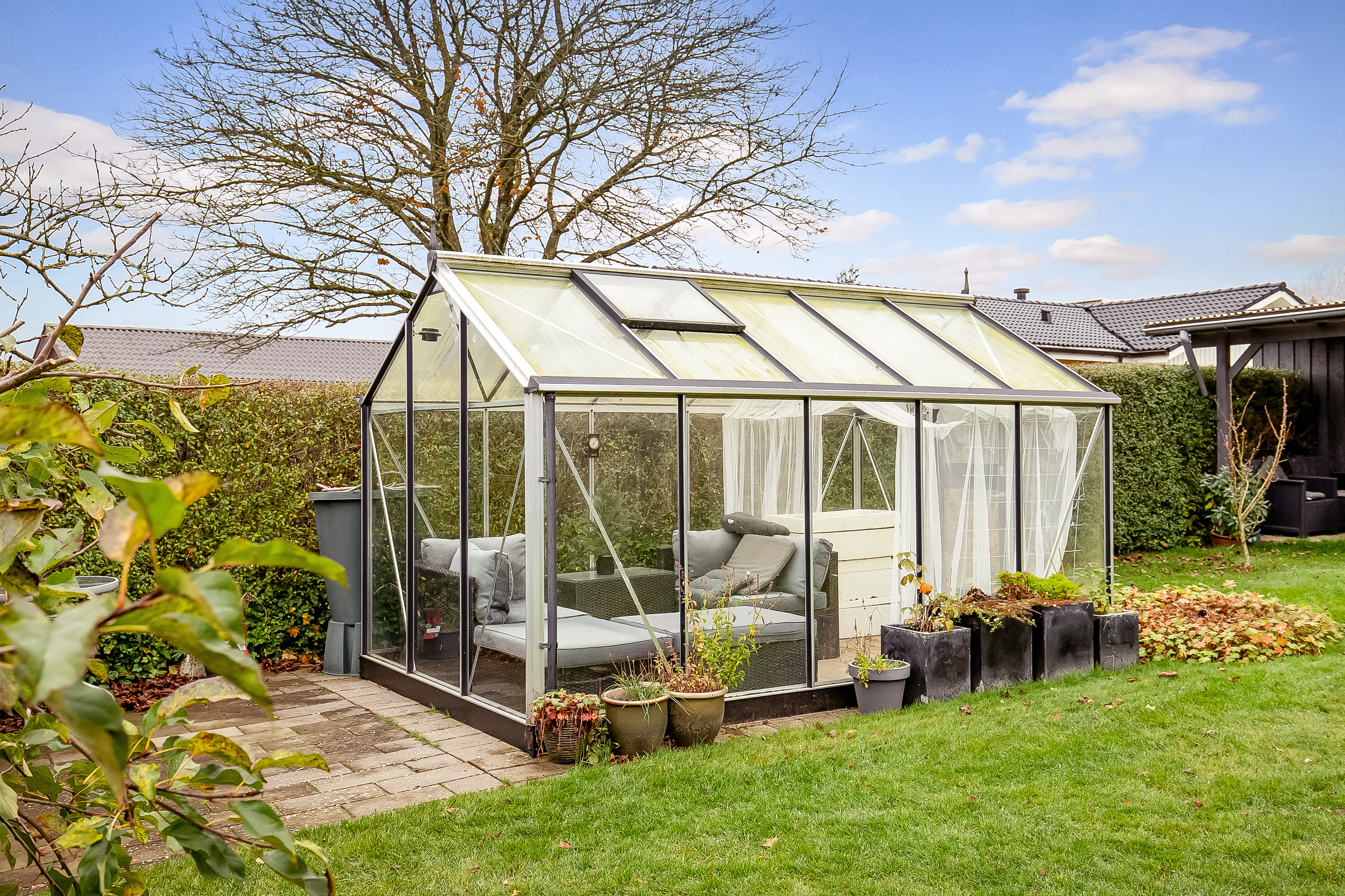 Fremhævet drivhus billede i fuldskærmstilstand. Billede af Mosevej 67A, 6000 Kolding