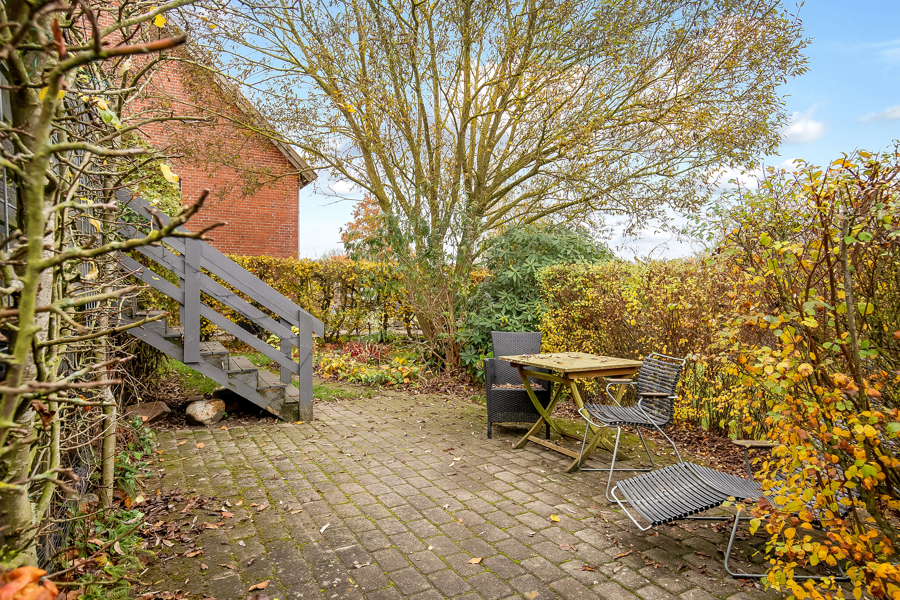 Fremhævet terrasse billede i fuldskærmstilstand. Billede af Mosevej 67A, 6000 Kolding