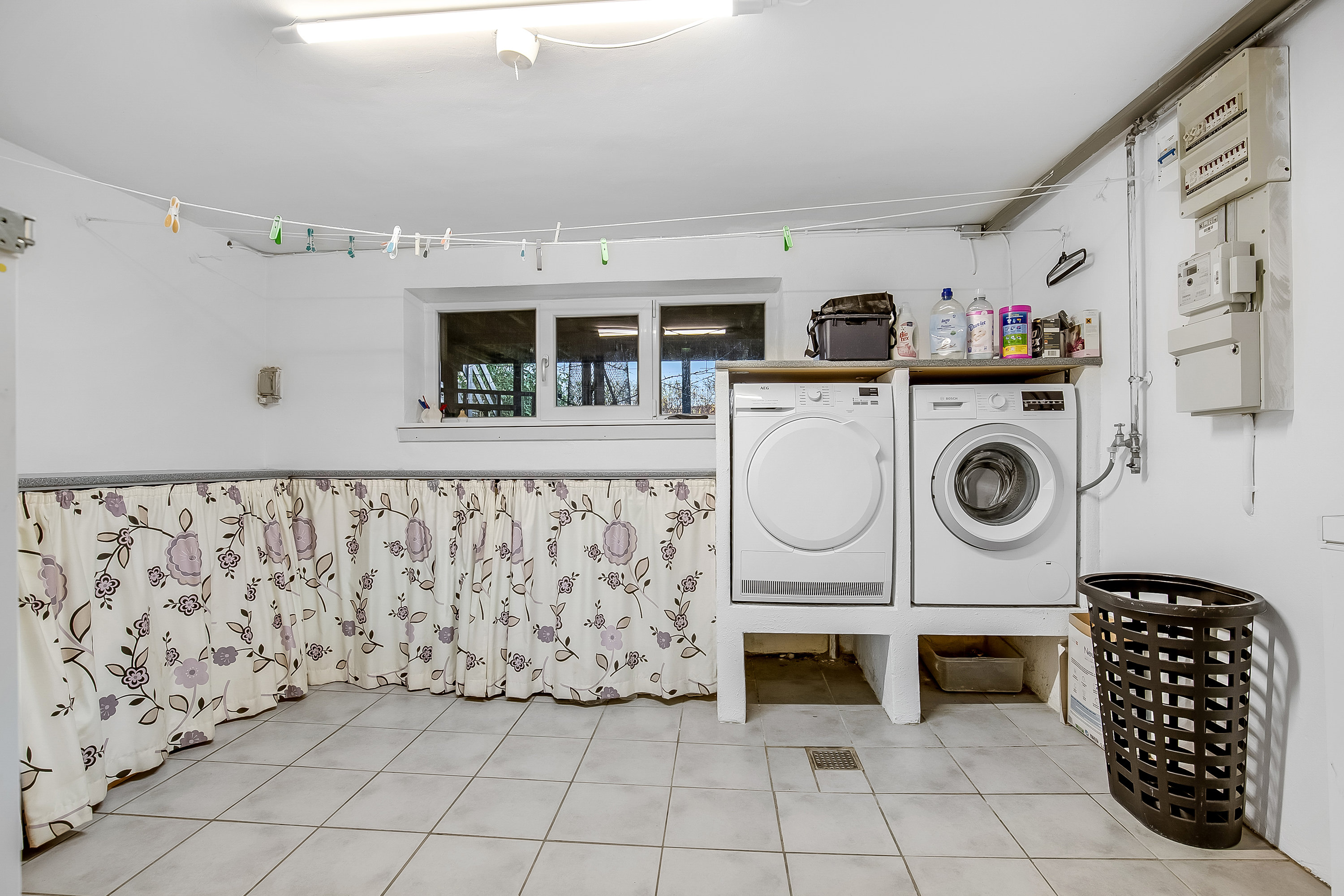 Fremhævet vaskerum billede i fuldskærmstilstand. Billede af Mosevej 67A, 6000 Kolding