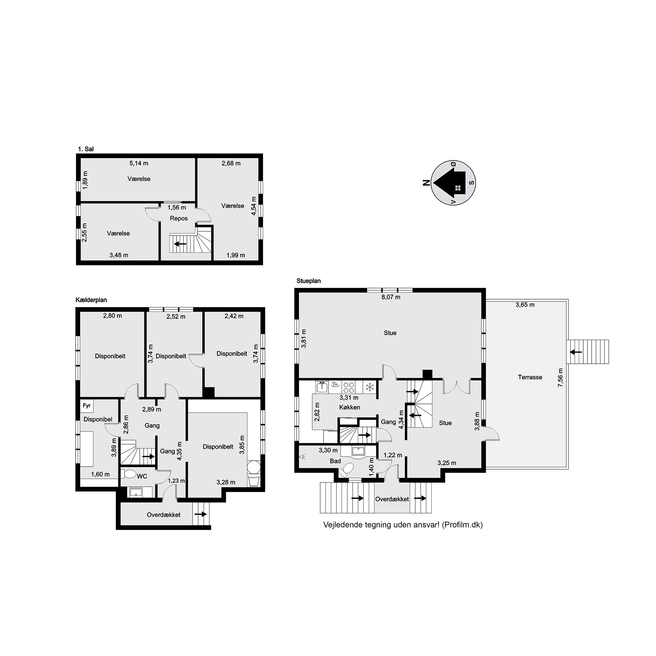 Plantegninger billede af Mosevej 67A, 6000 Kolding