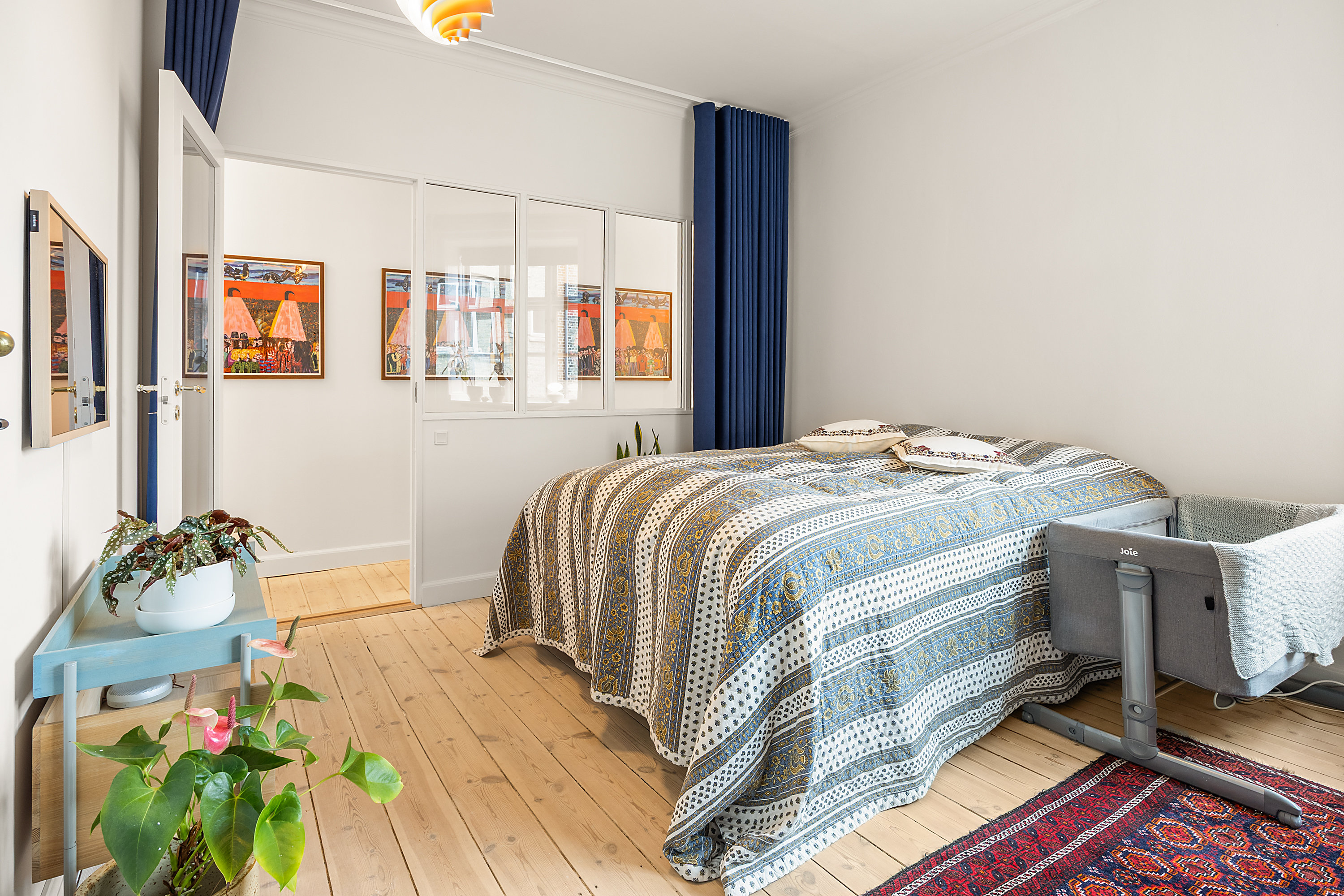 Fremhævet soveværelse billede i fuldskærmstilstand. Billede af Nørre Søgade 19, 3. th., 1370 København K