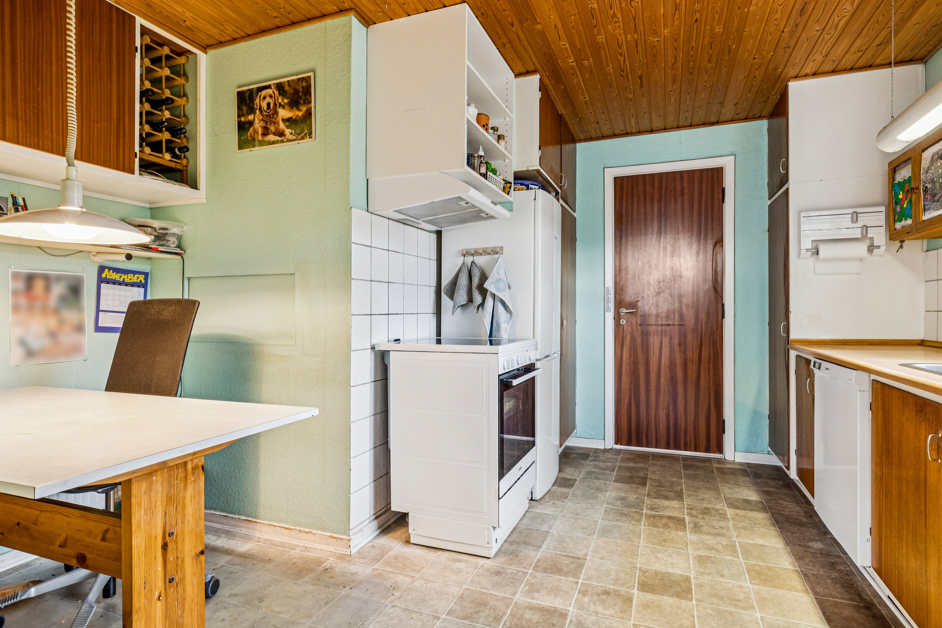 Fremhævet køkken billede i fuldskærmstilstand. Billede af Kejlstrupparken 19, Virring, 8660 Skanderborg