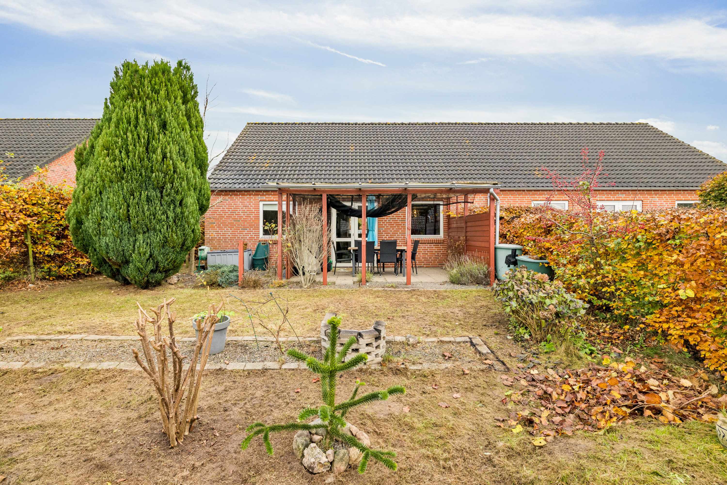 Fremhævet have billede i fuldskærmstilstand. Billede af Blegsø Banke 39, Voerladegård, 8660 Skanderborg