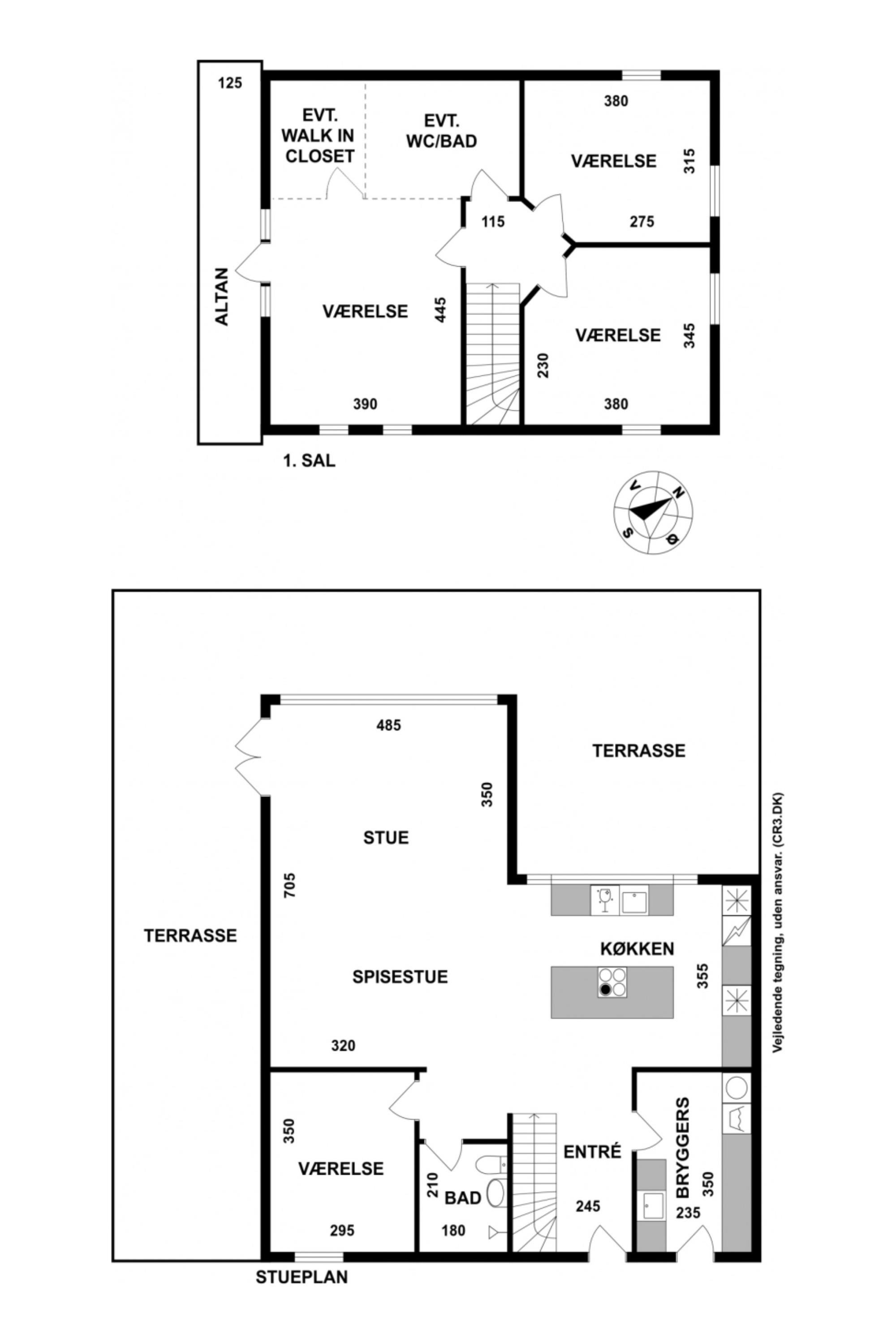 Plantegninger billede af Svalegangen 3, 2680 Solrød Strand
