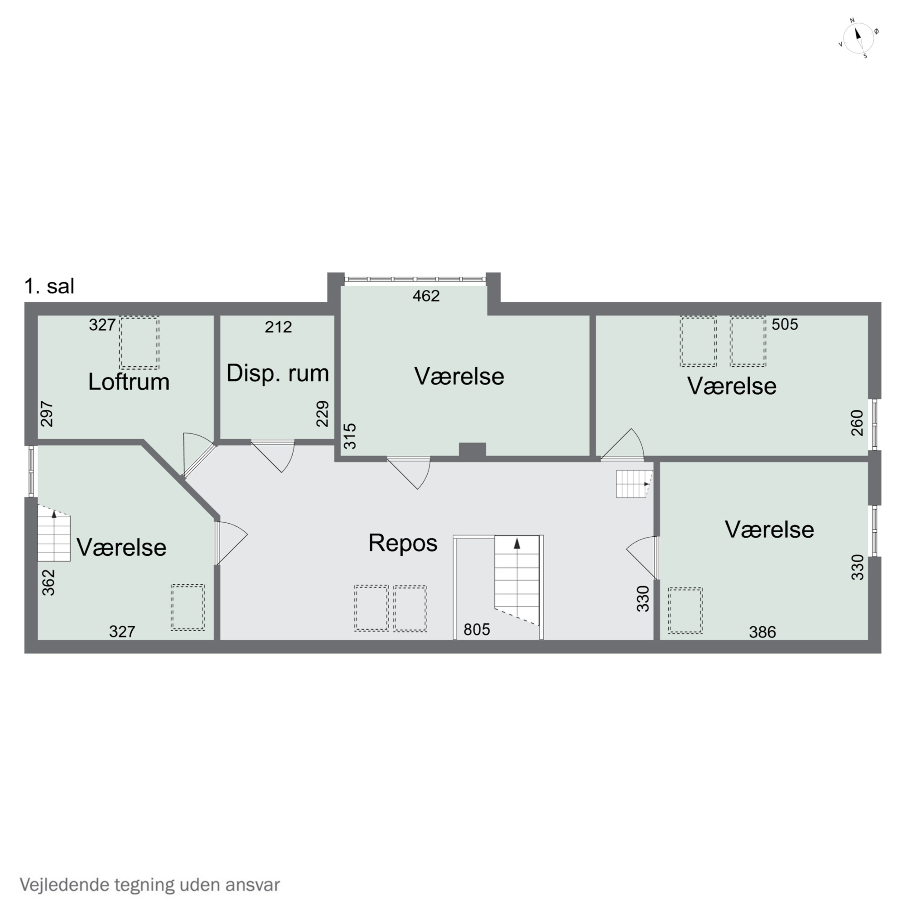Plantegninger billede af Østermarievej 14, Ibsker, 3740 Svaneke