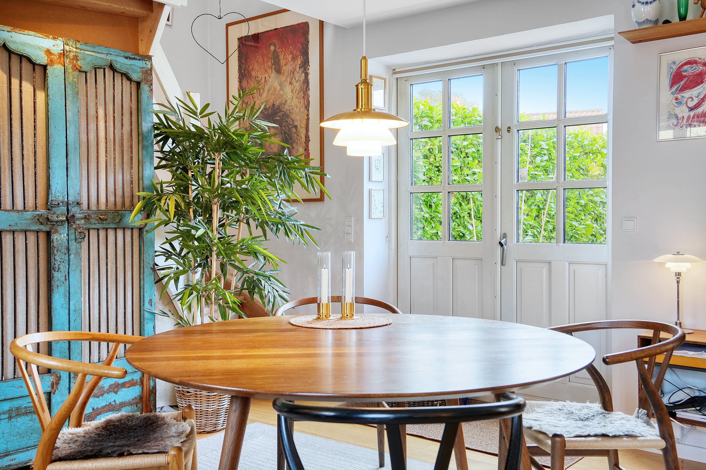 Fremhævet spisestue billede i fuldskærmstilstand. Billede af Willemoesvej 3B, 3100 Hornbæk