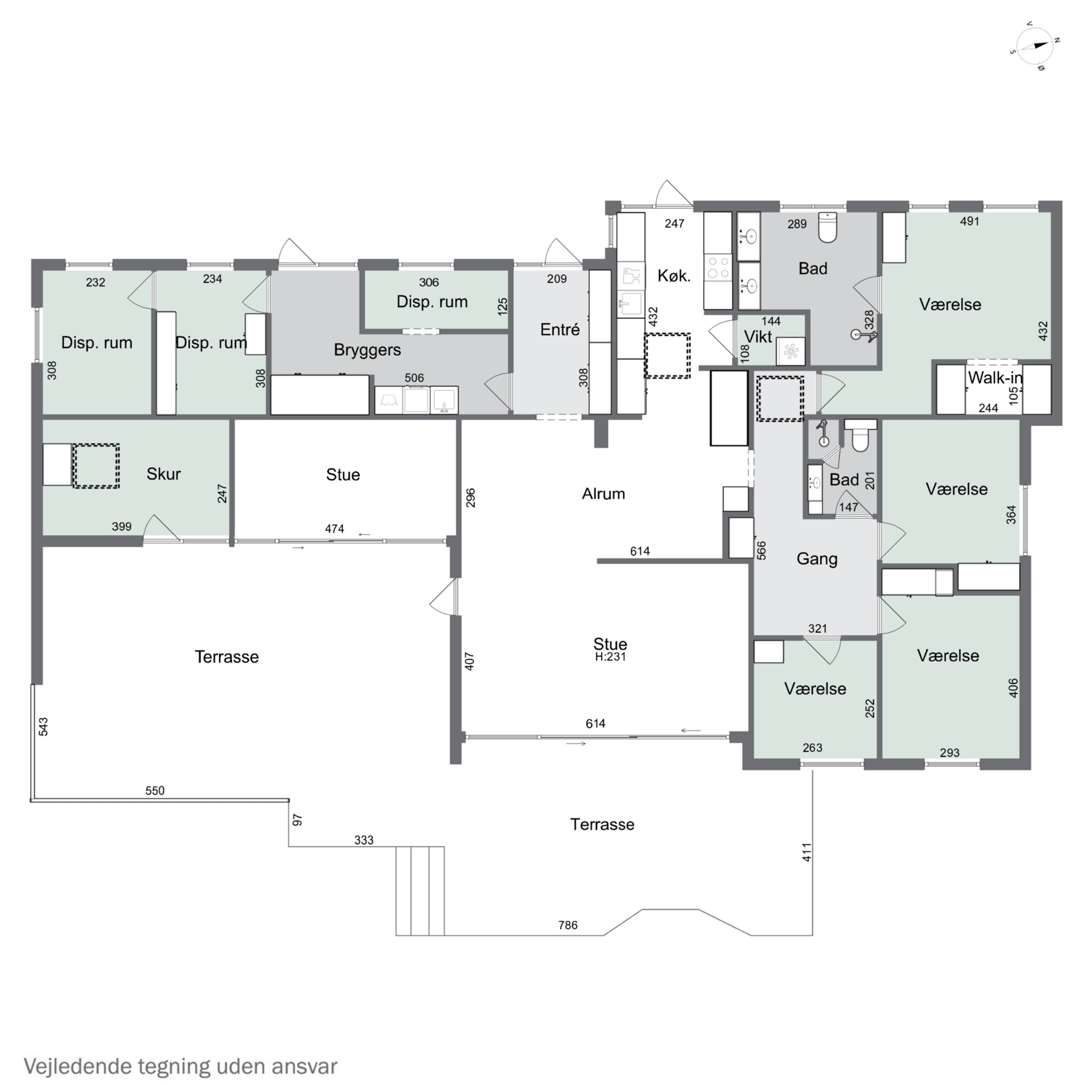 Plantegninger billede af Rytterbakken 12, 3650 Ølstykke