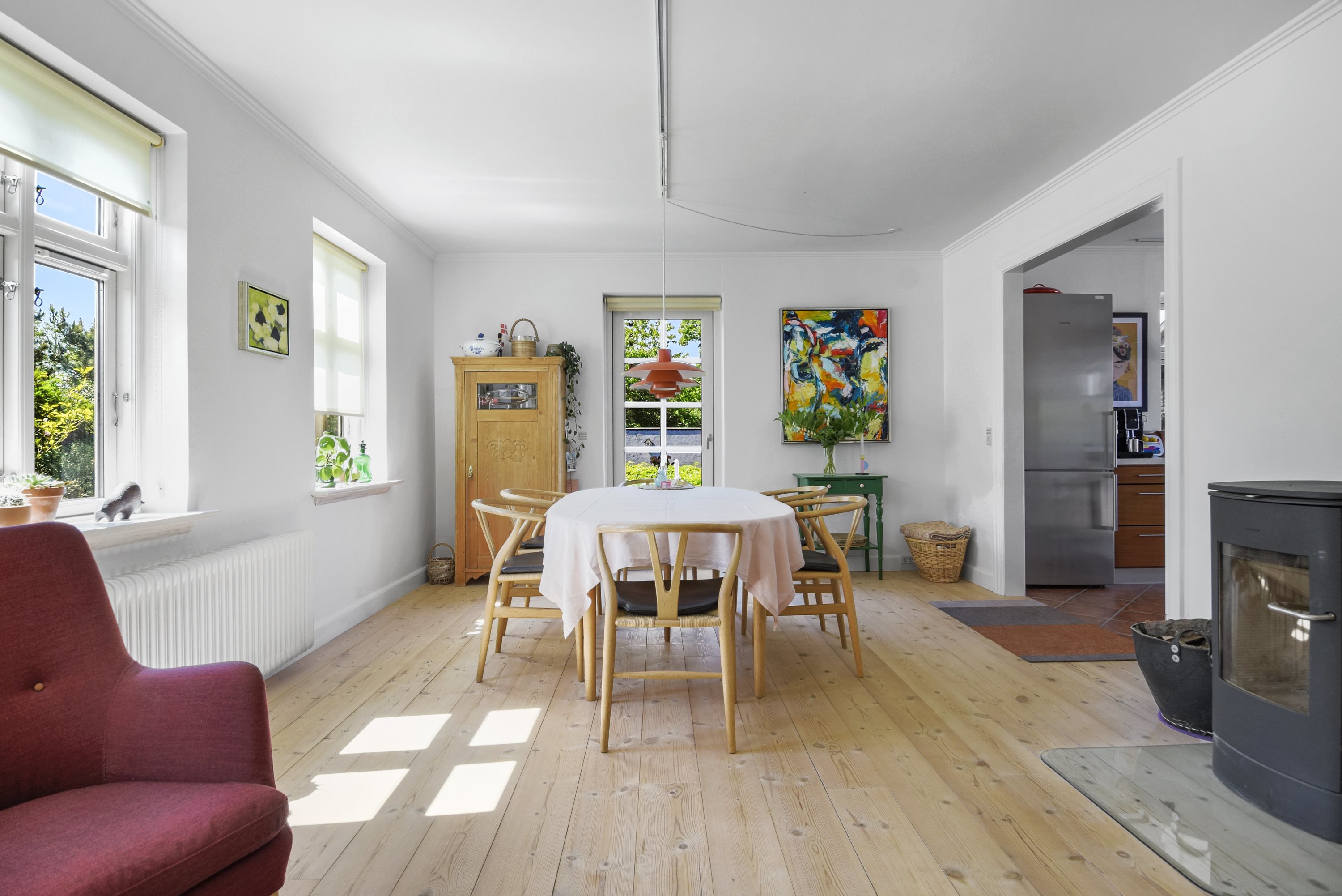 Fremhævet stue billede i fuldskærmstilstand. Billede af Sognevejen 32, 9620 Aalestrup