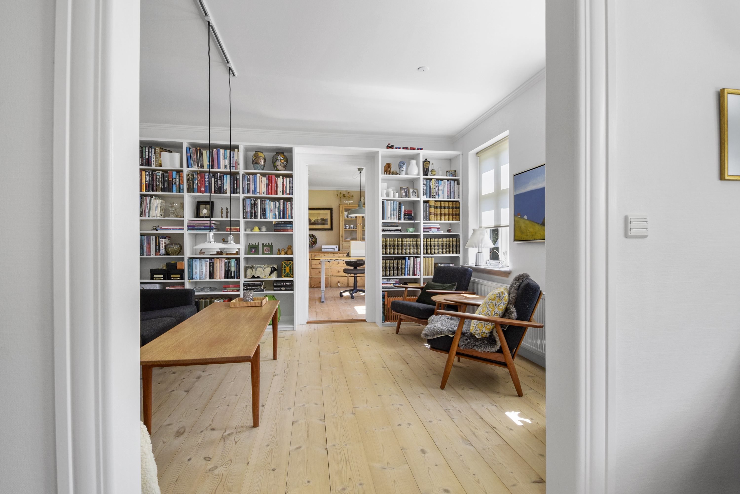 Fremhævet stue billede i fuldskærmstilstand. Billede af Sognevejen 32, 9620 Aalestrup